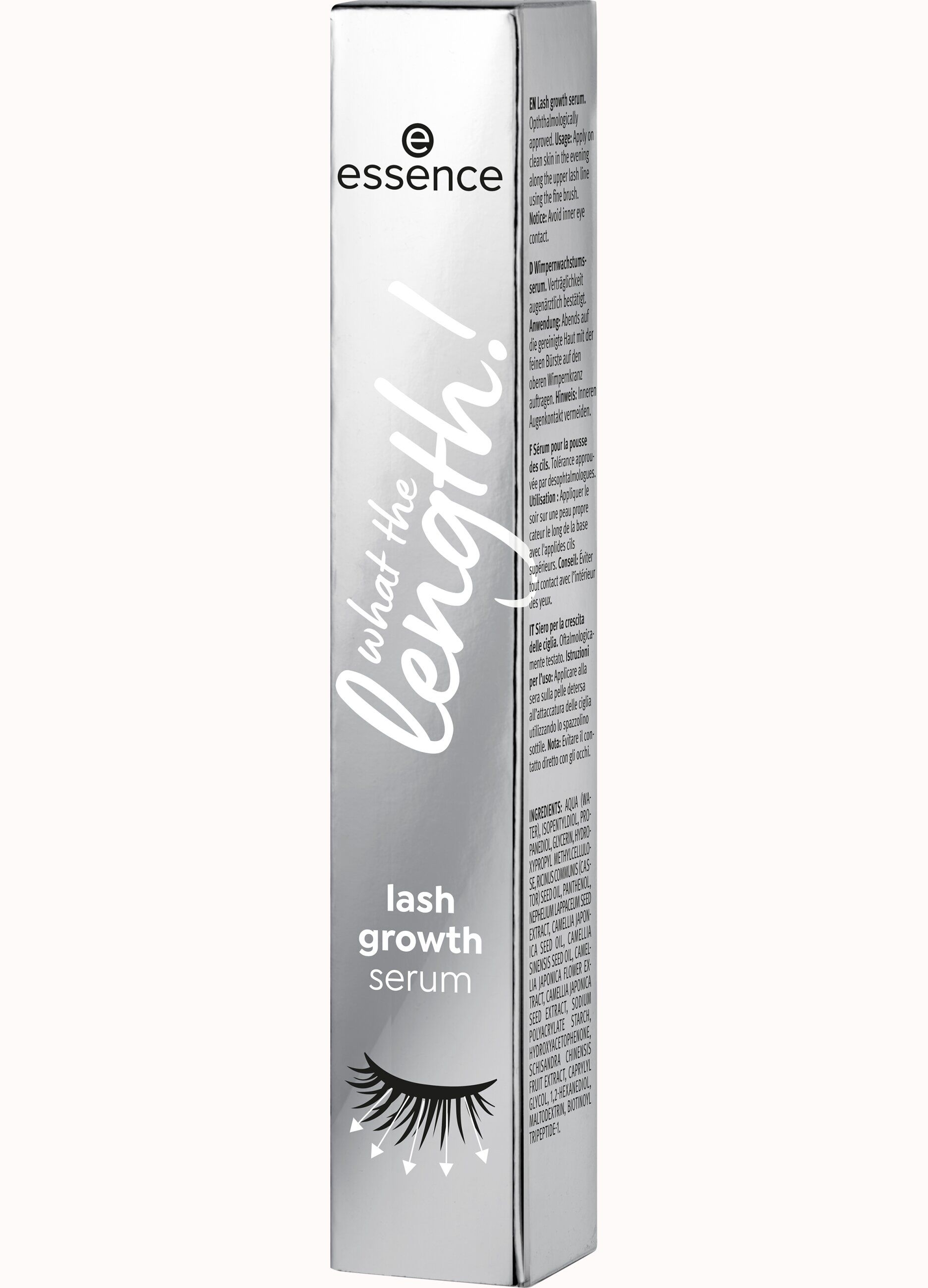 Essence WHAT THE LENGHT! lash growth siero ciglia_0