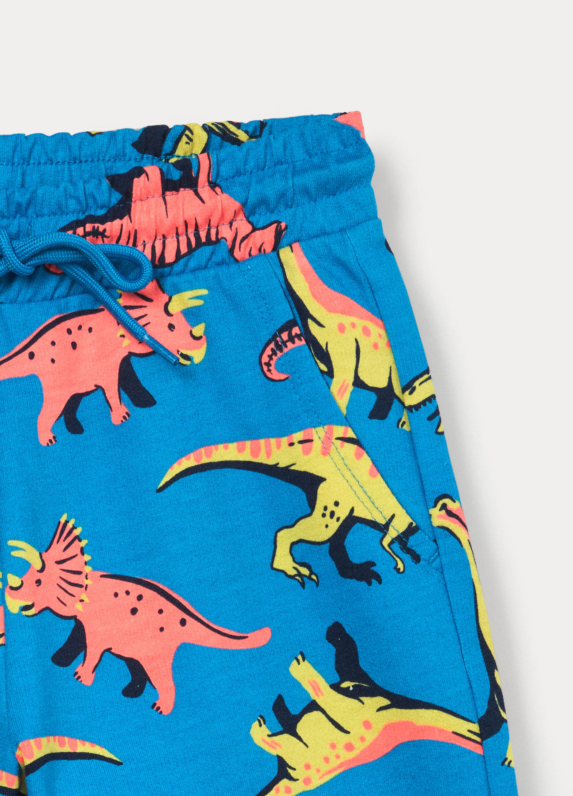 Shorts in french terry di puro cotone bambino_2