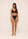 Reggiseno imbottito con ricami in puro cotone donna_0