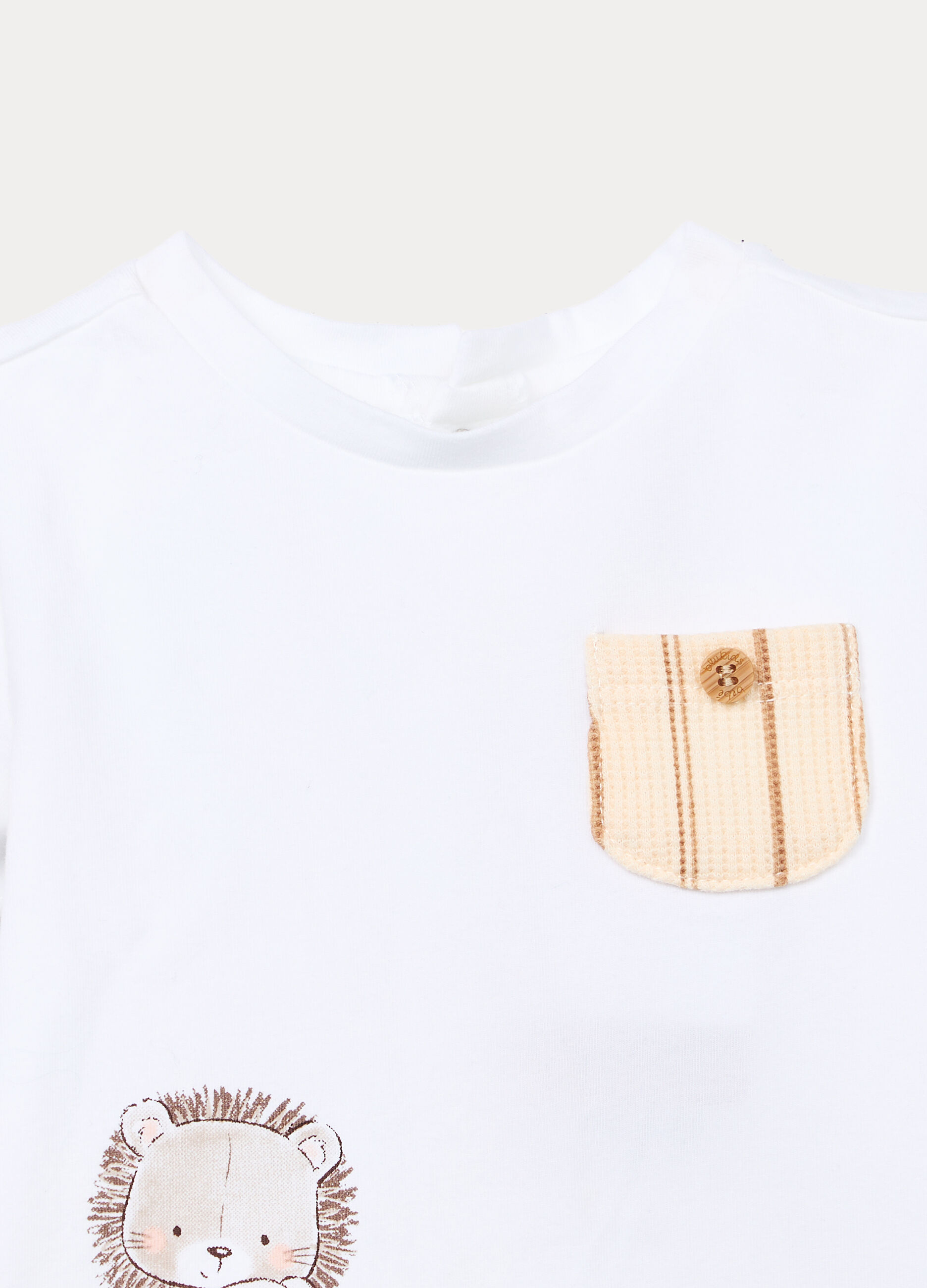 Jogging set in jersey di cotone stretch neonato_2