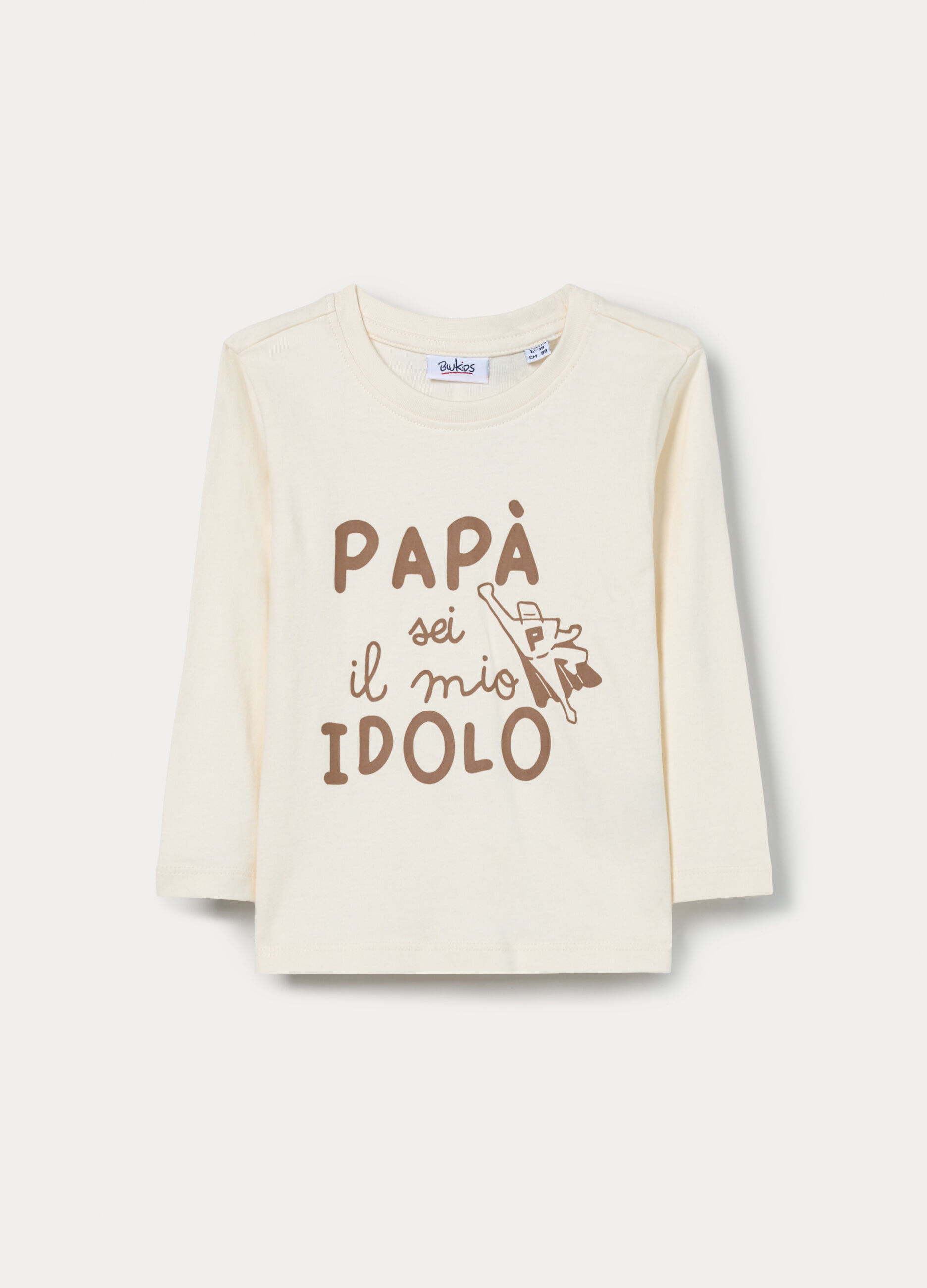 T-shirt in jersey di puro cotone bimbo_0