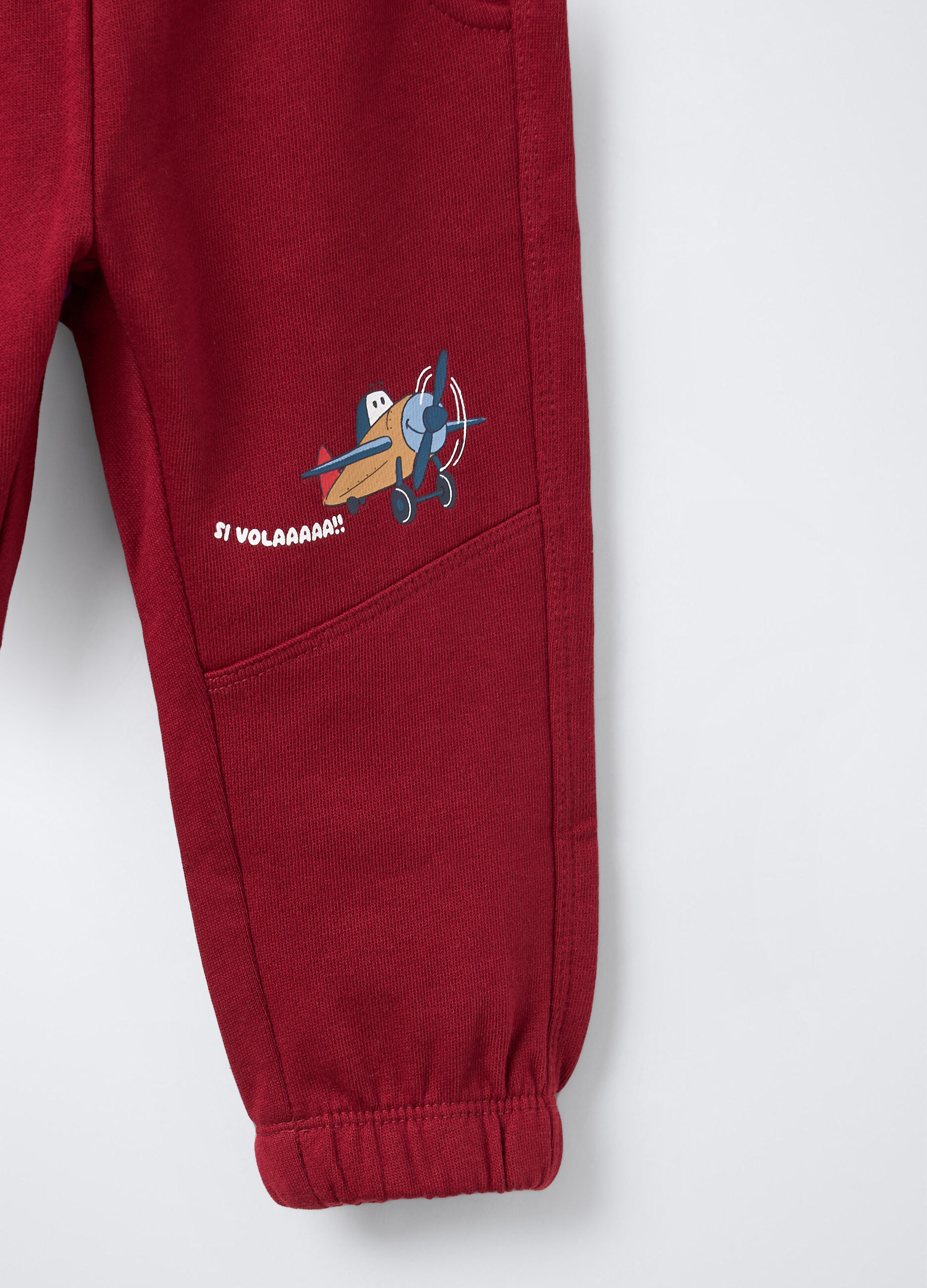 Jogging set in puro cotone garzato bimbo_3