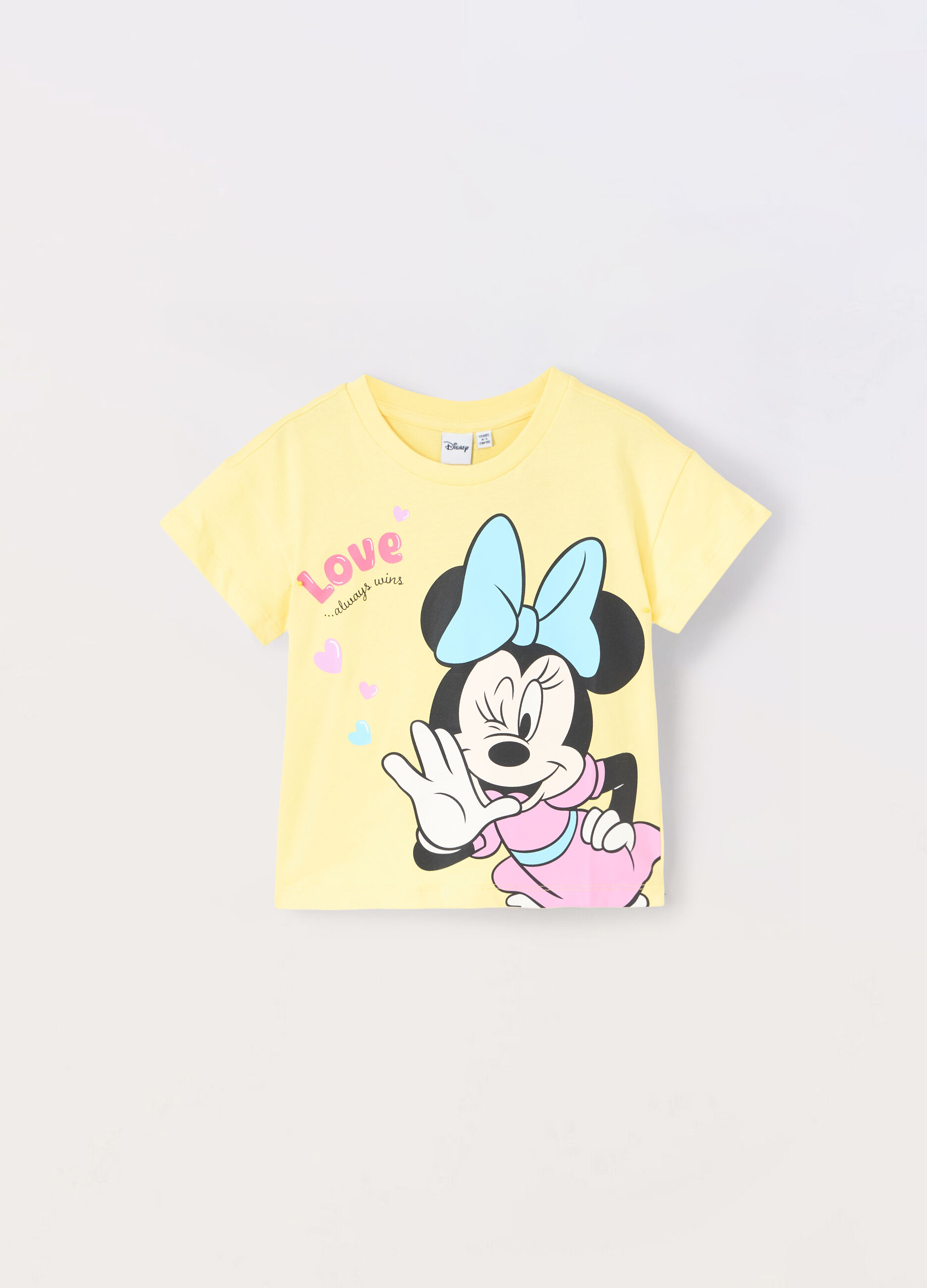 T-shirt in jersey di puro cotone bambina_0