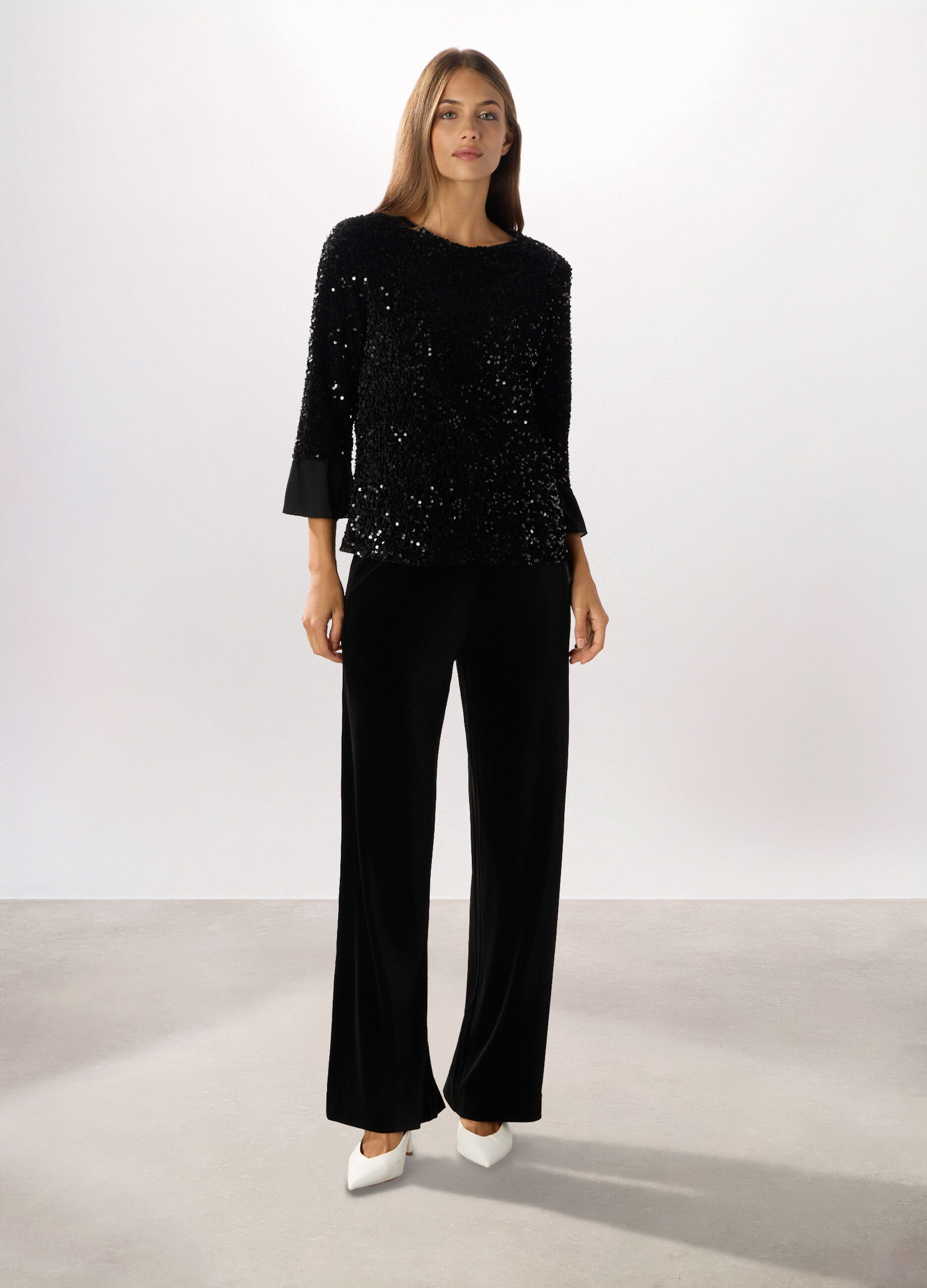 Pantaloni in velluto donna_0