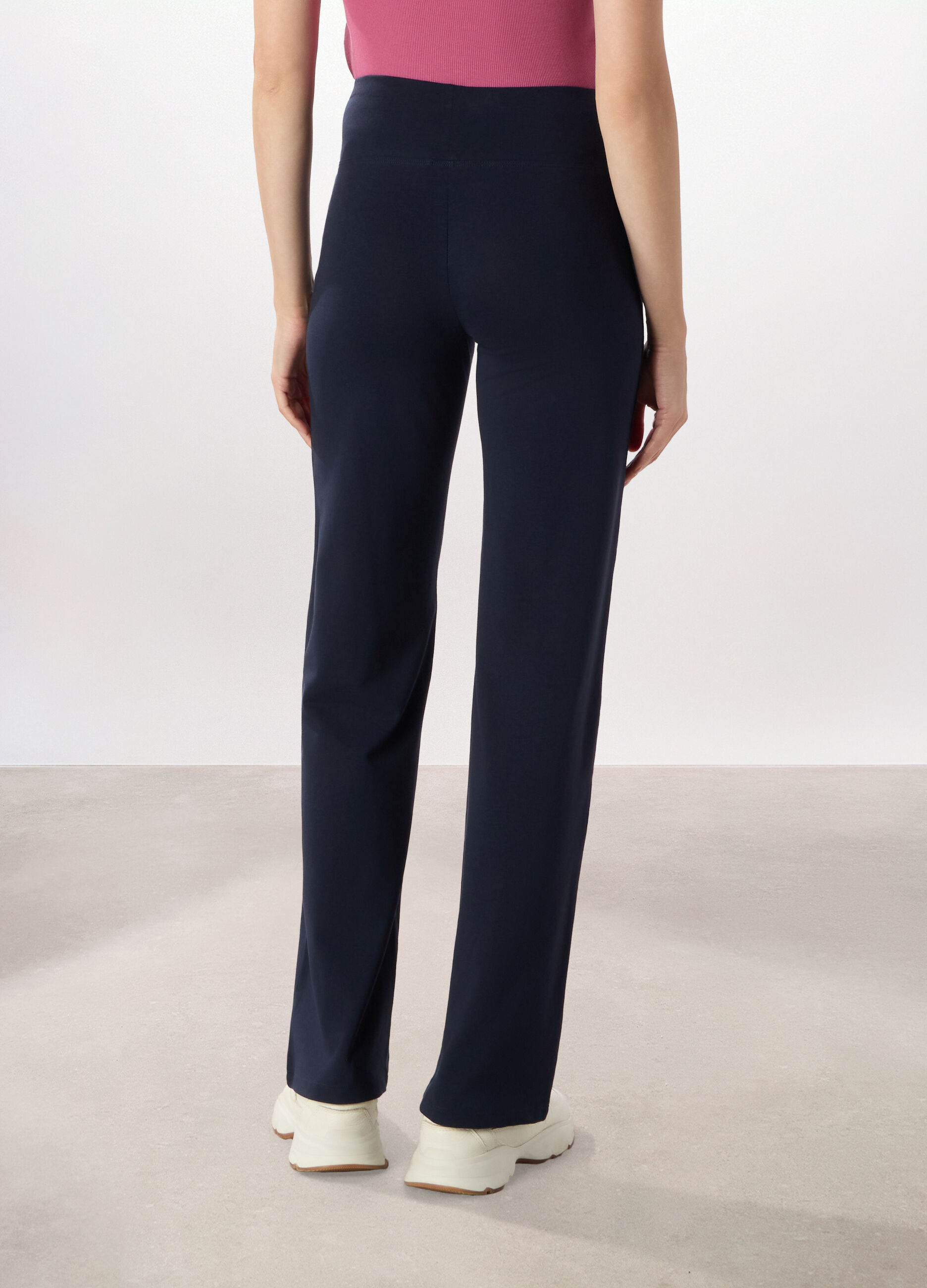 Leggings in jersey di cotone stretch Holistic fitness donna_1