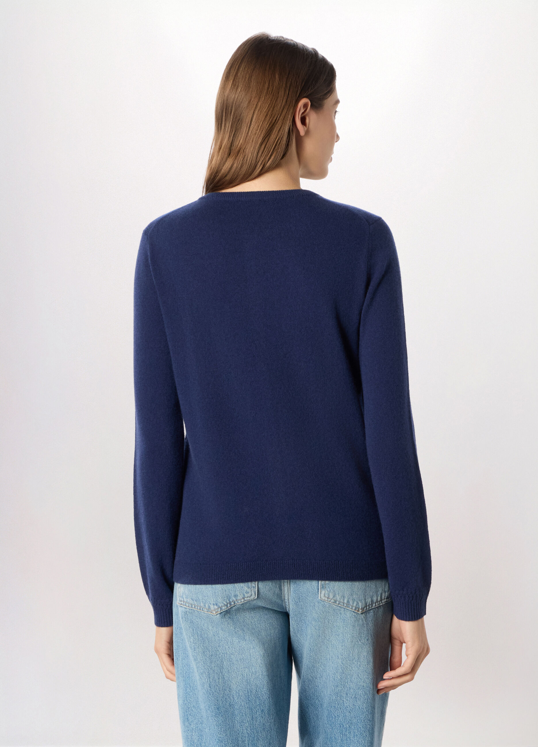 Cardigan in puro cashmere donna_1