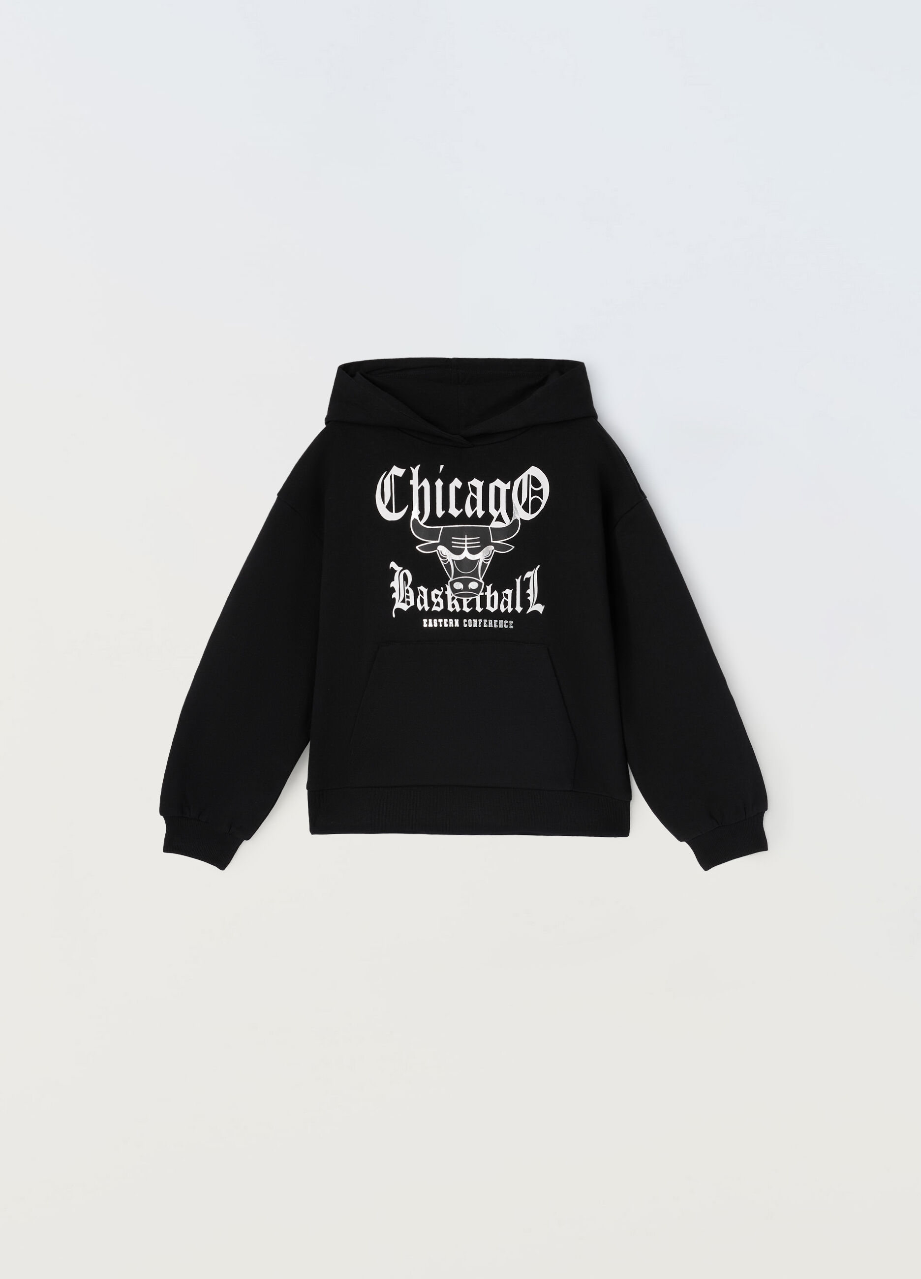 Felpa NBA con cappuccio in misto cotone ragazza_0