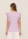 T-shirt in jersey di puro cotone donna_1