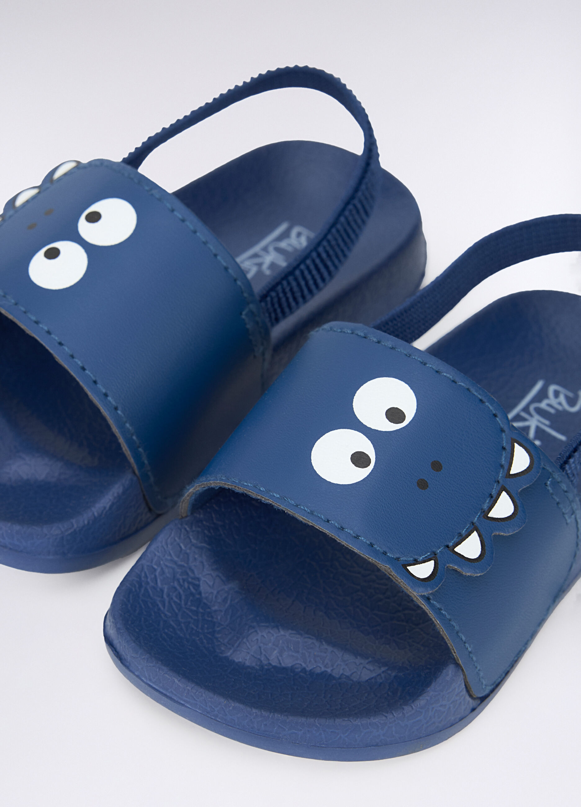 Sandali con inserto in eco pelle bambina_1