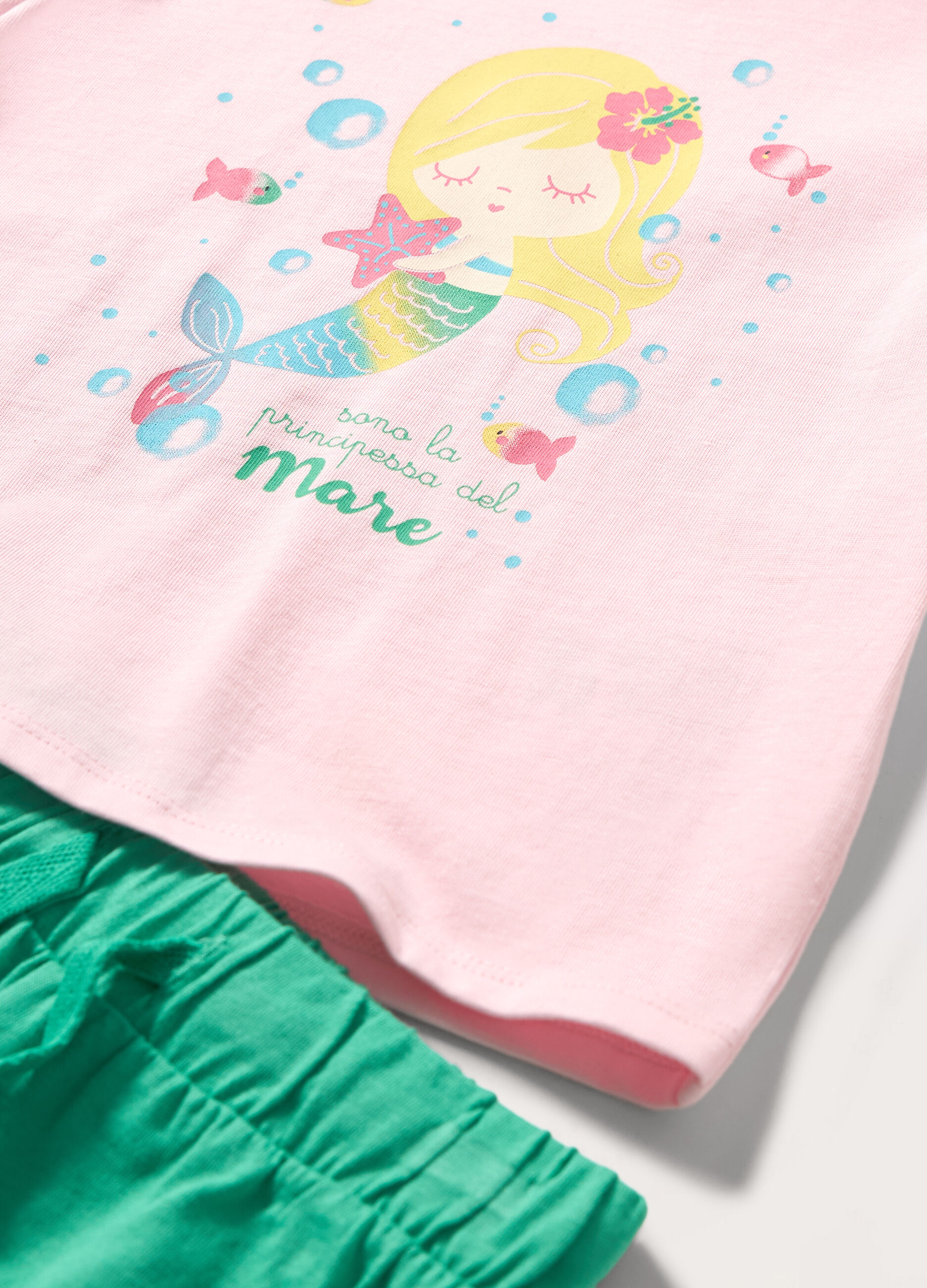 Jogging set in jersey di puro cotone neonata_1