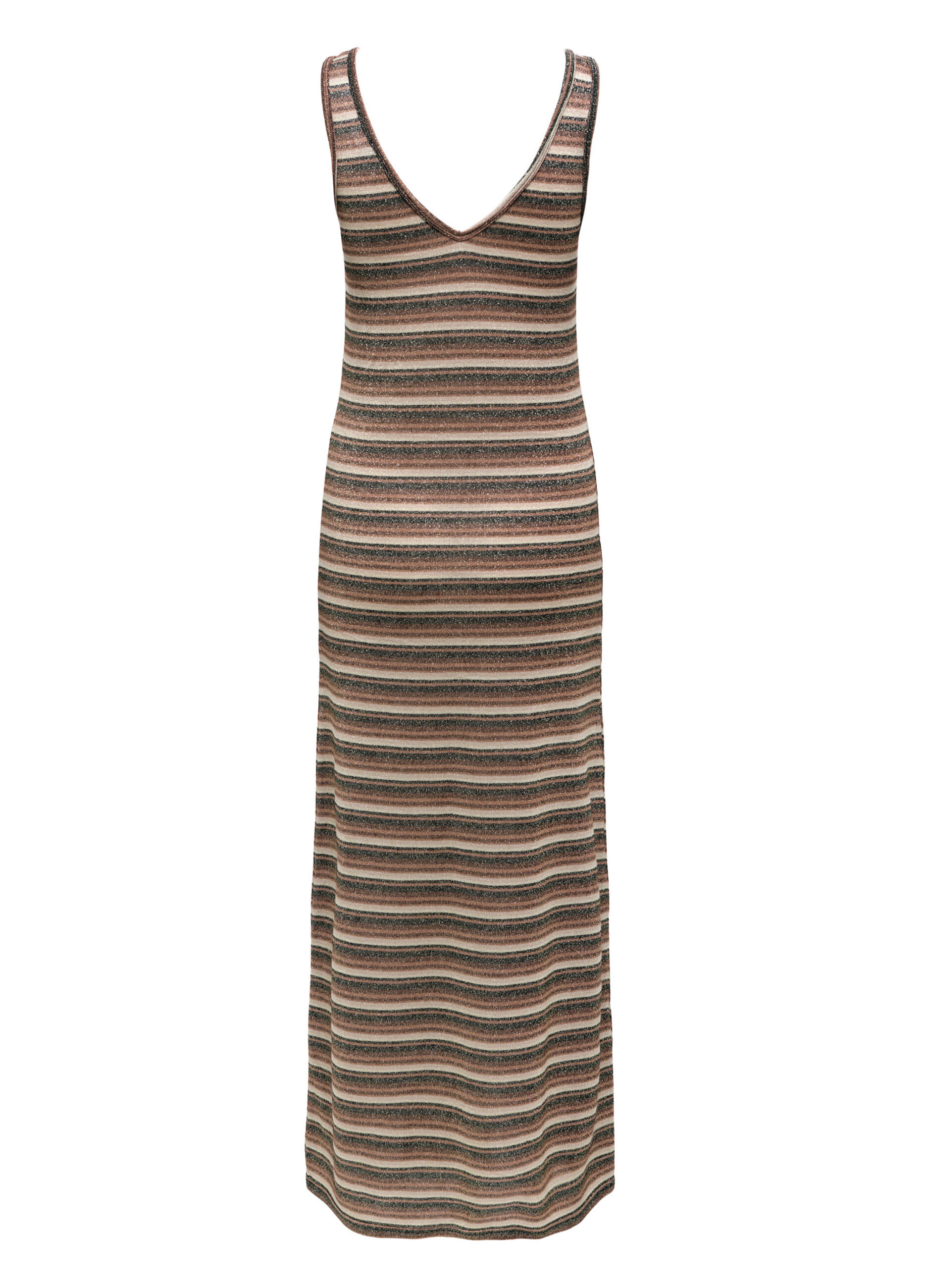 Vestito lungo con scollo a V_1
