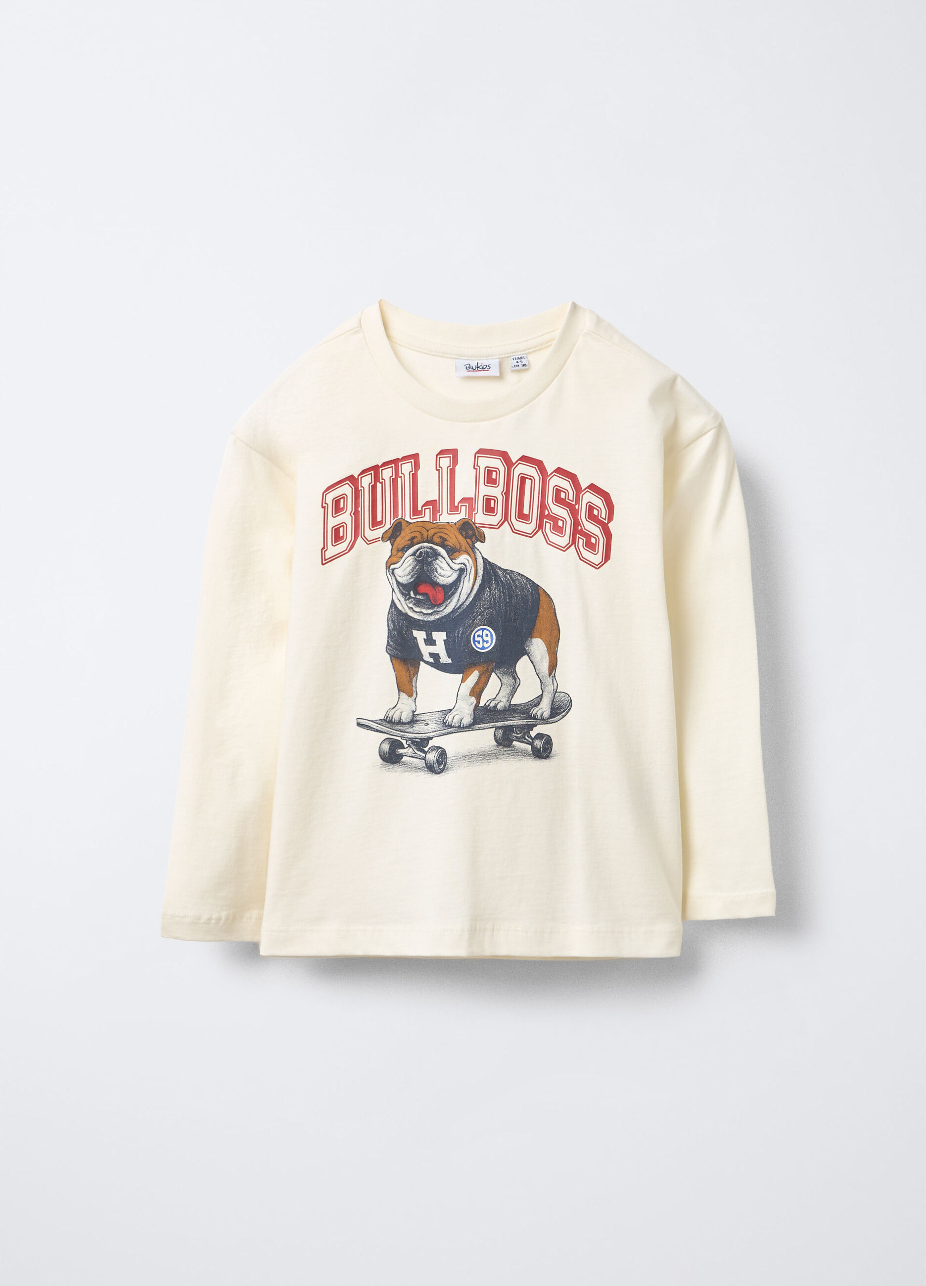 T-shirt in jersey di puro cotone bambino_0