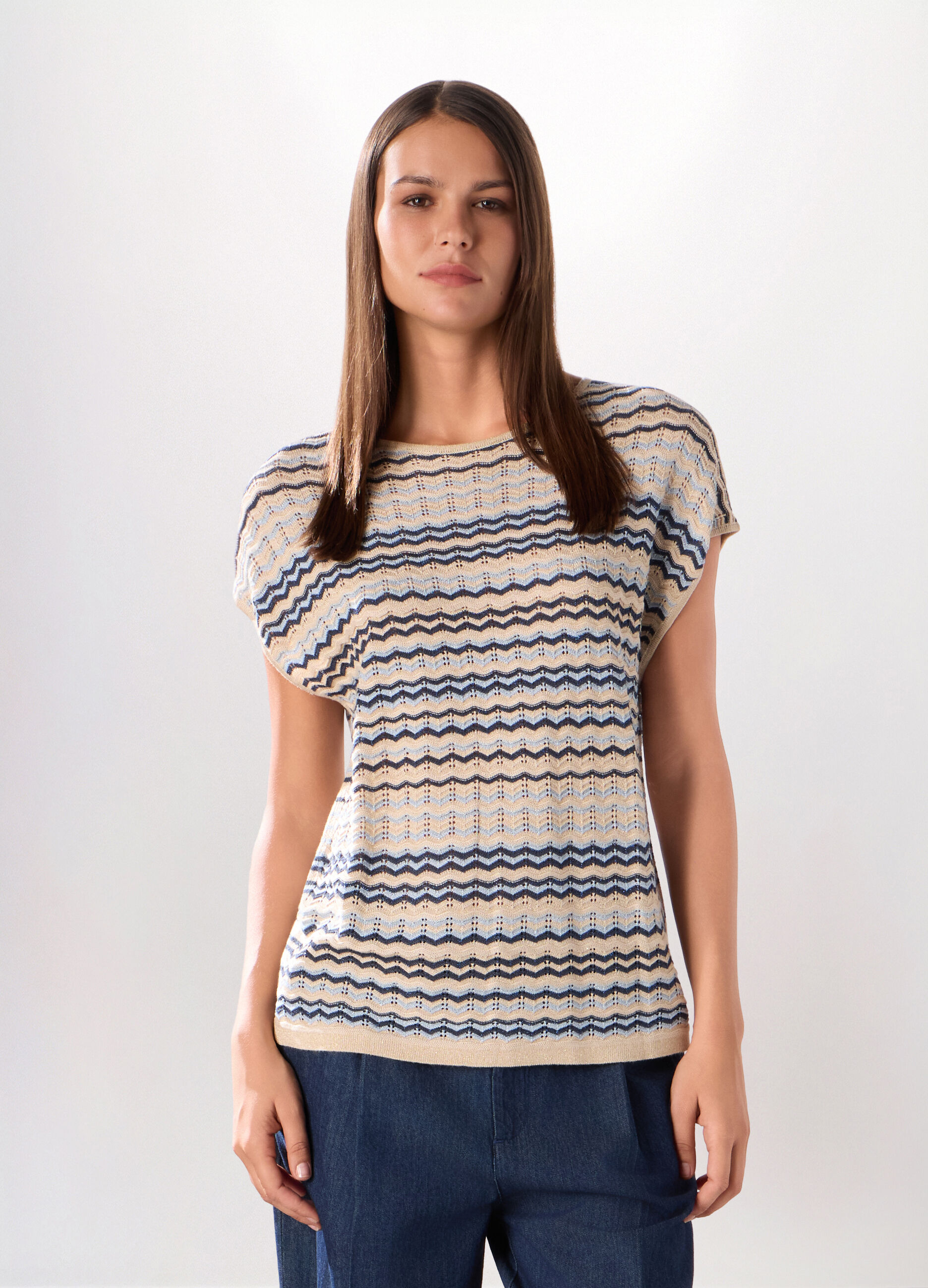 Tricot a maniche corte donna_0