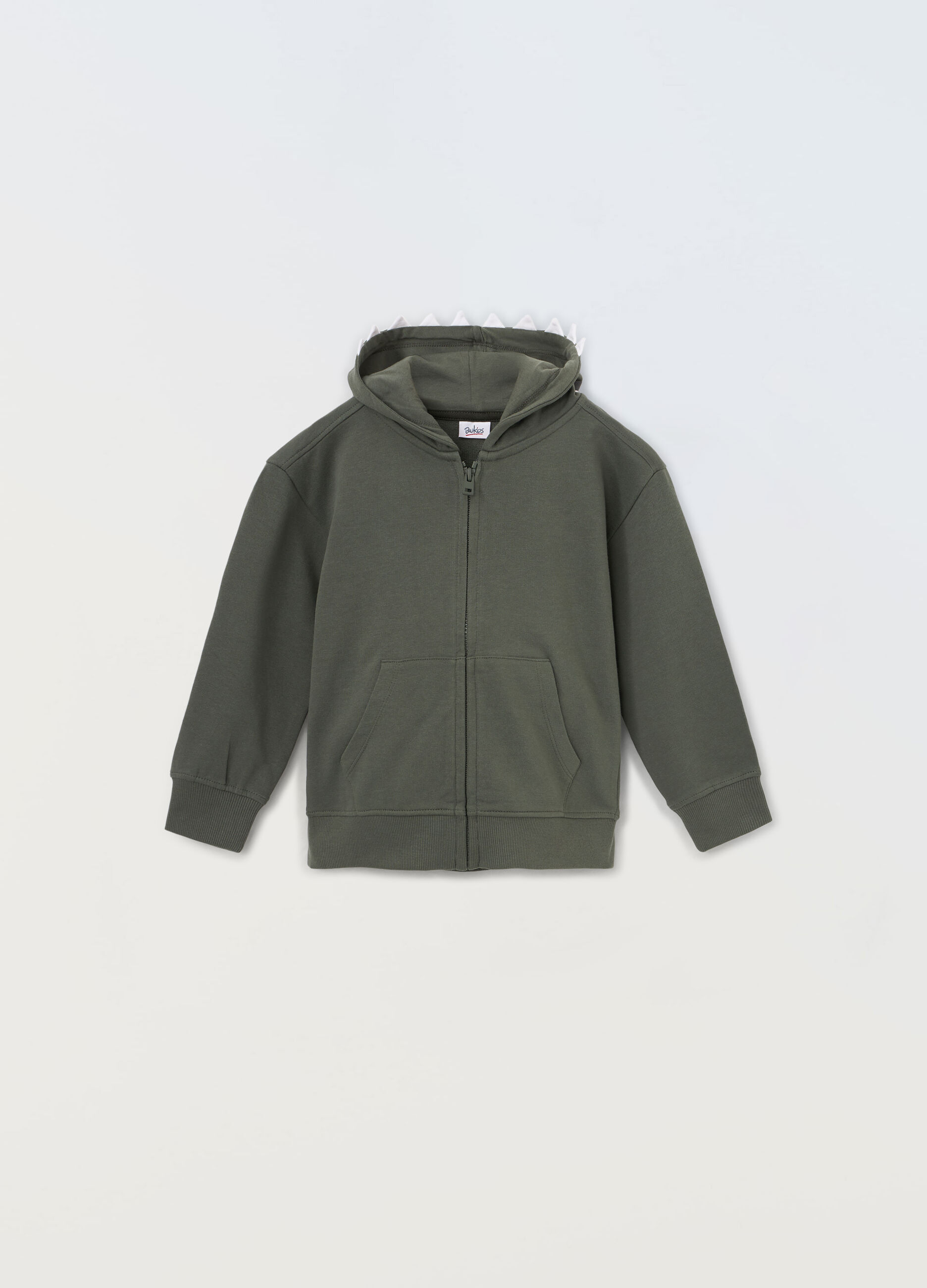 Felpa in french terry di puro cotone donna_0