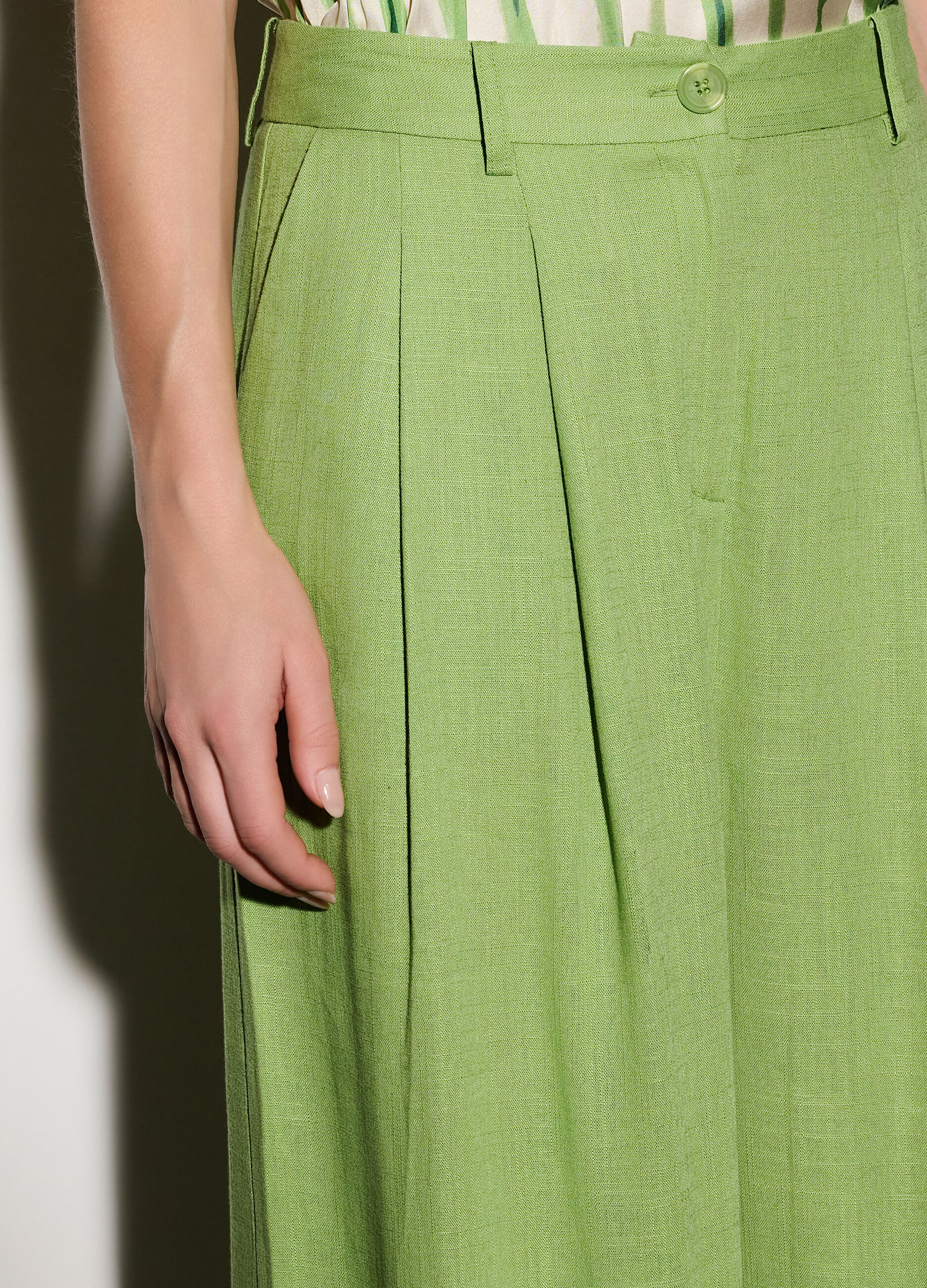 Pantaloni misto lino donna_3