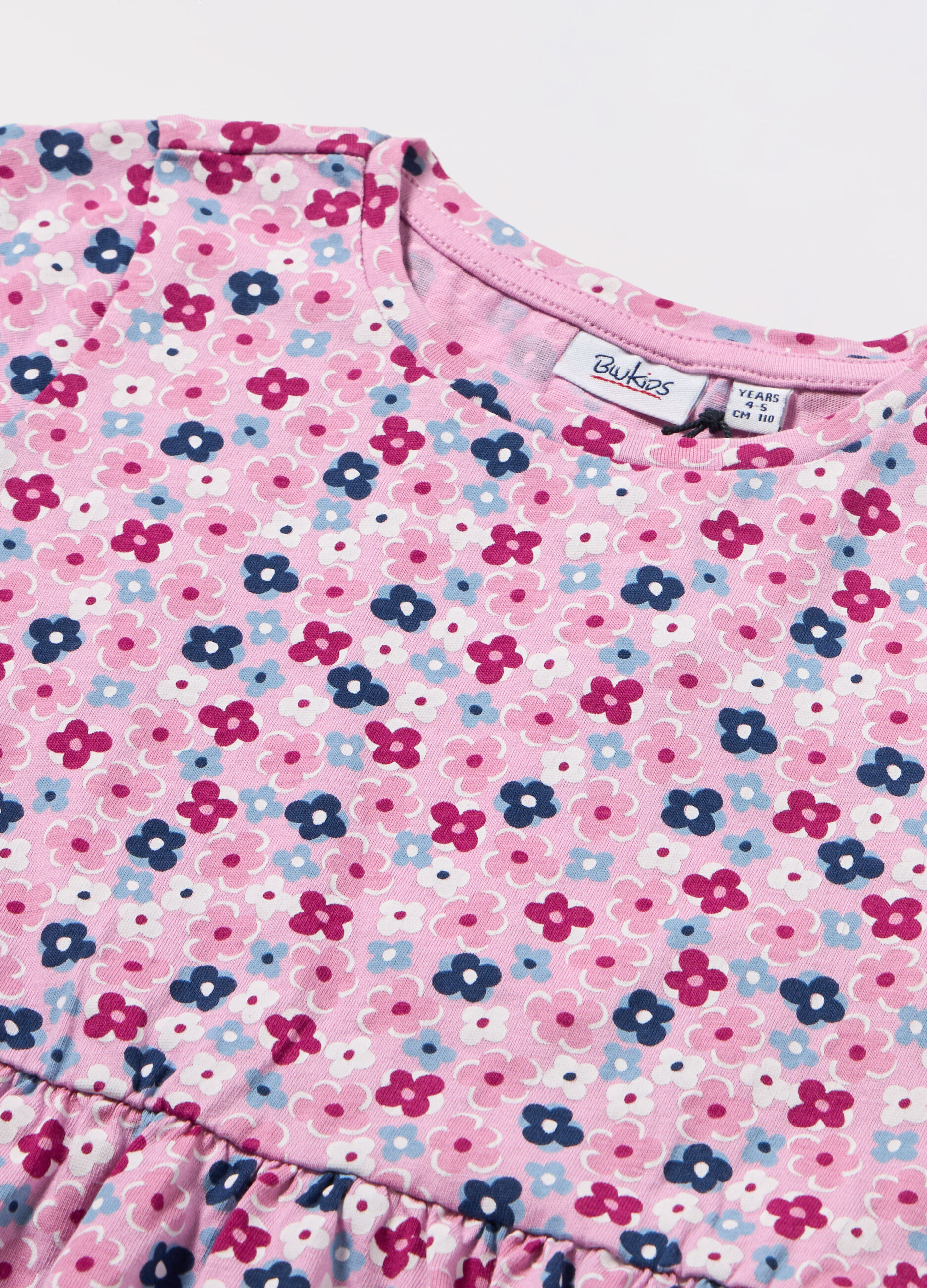 Vestito in jersey di puro cotone bambina_1