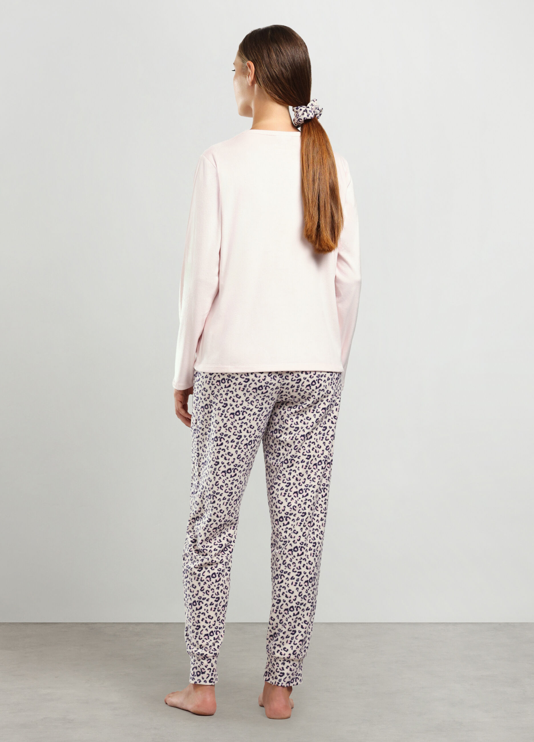 Set pigiama velour donna_1