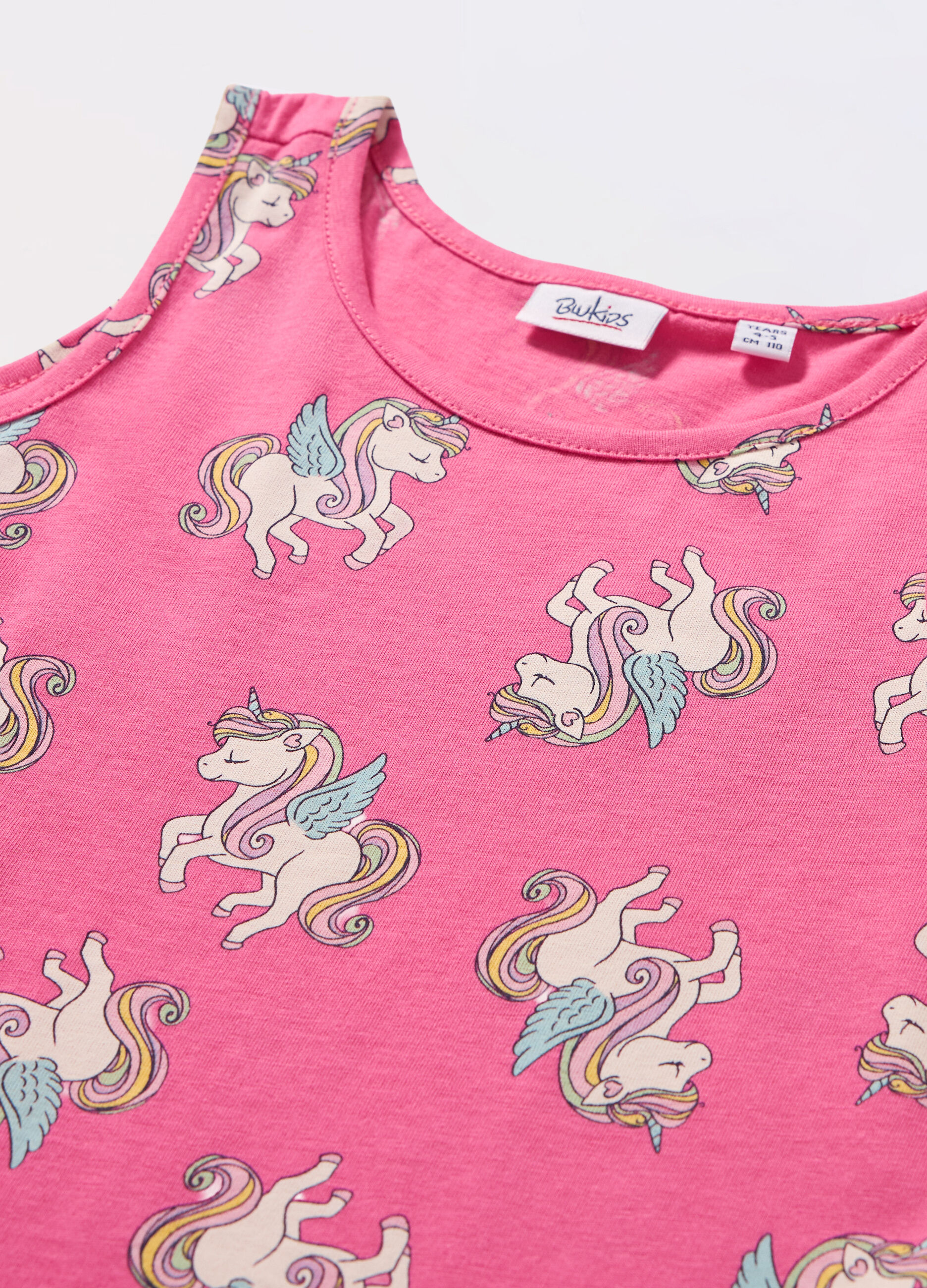 Vestito in jersey di puro cotone bambina_1