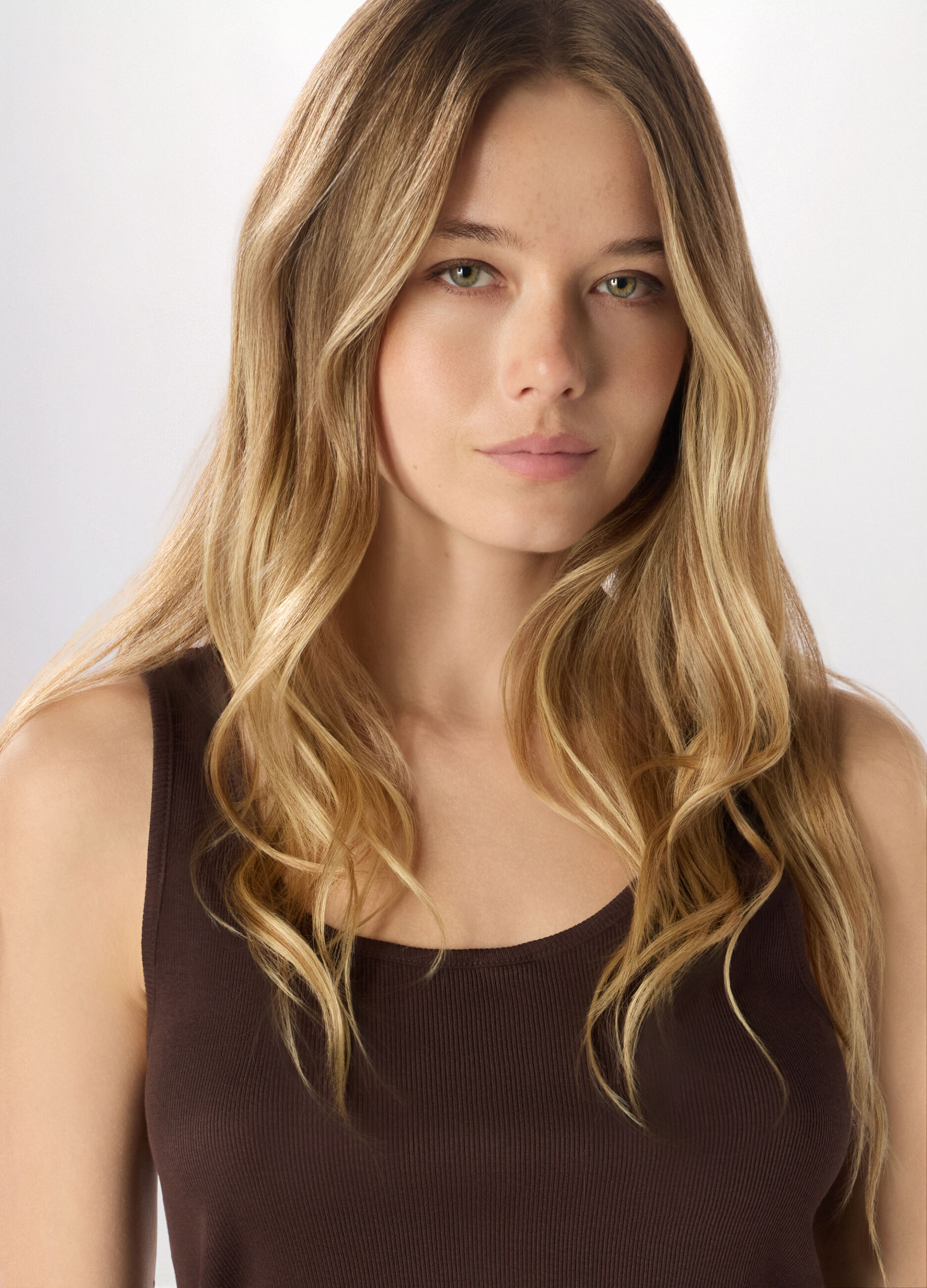 Canotta in costina di puro cotone donna_2