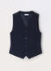 Gilet misto lana ragazzo_0