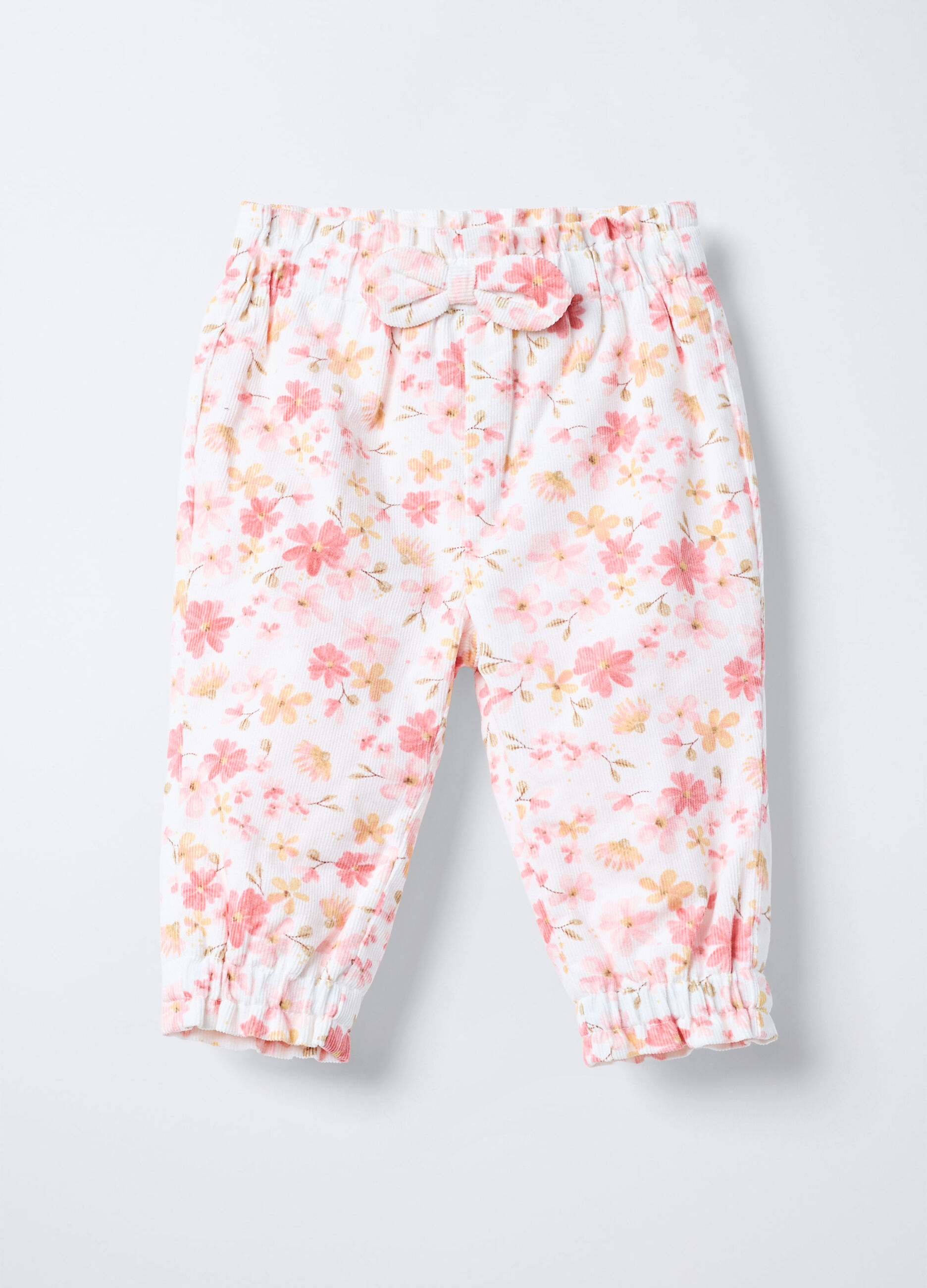 Pantaloni in costina di velluto Fit regular neonata_0