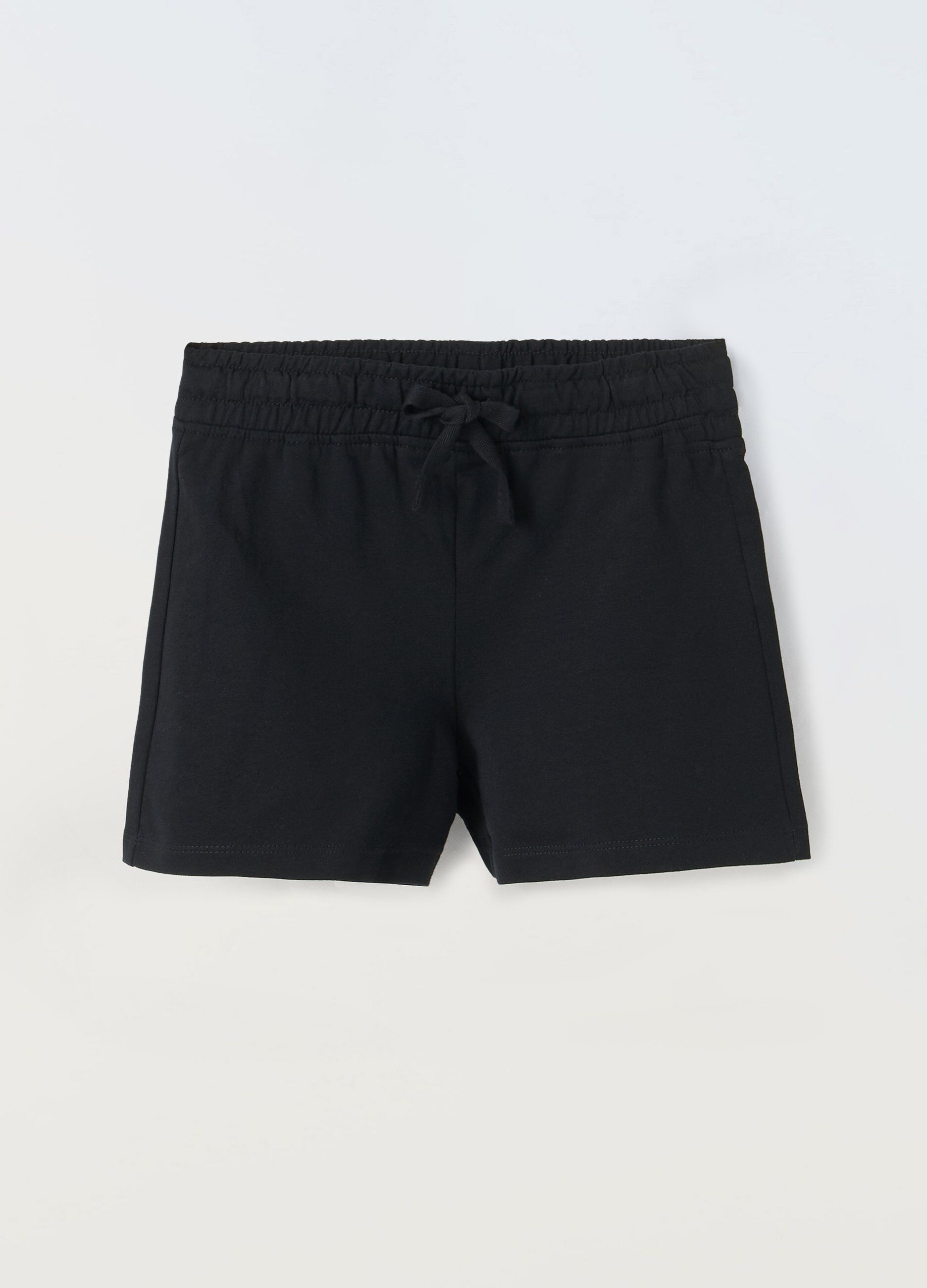 Shorts in cotone ragazza_0
