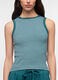 Canotta fitted in costina stretch donna_2