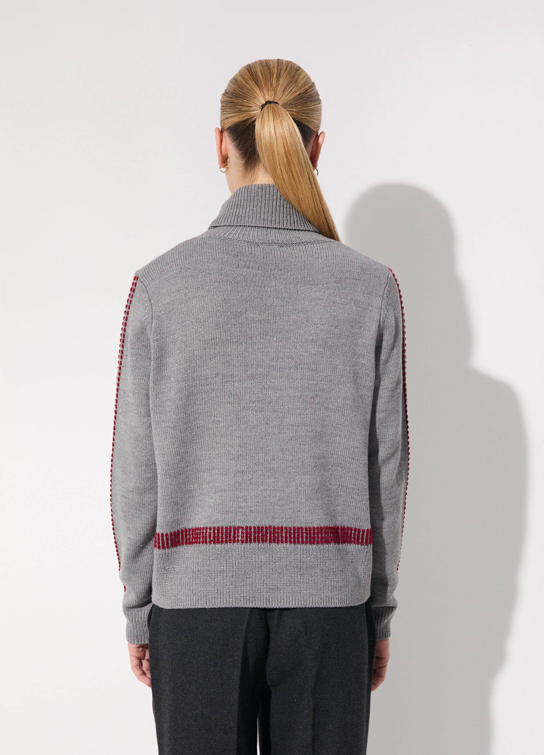 Dolcevita in misto lana donna_2