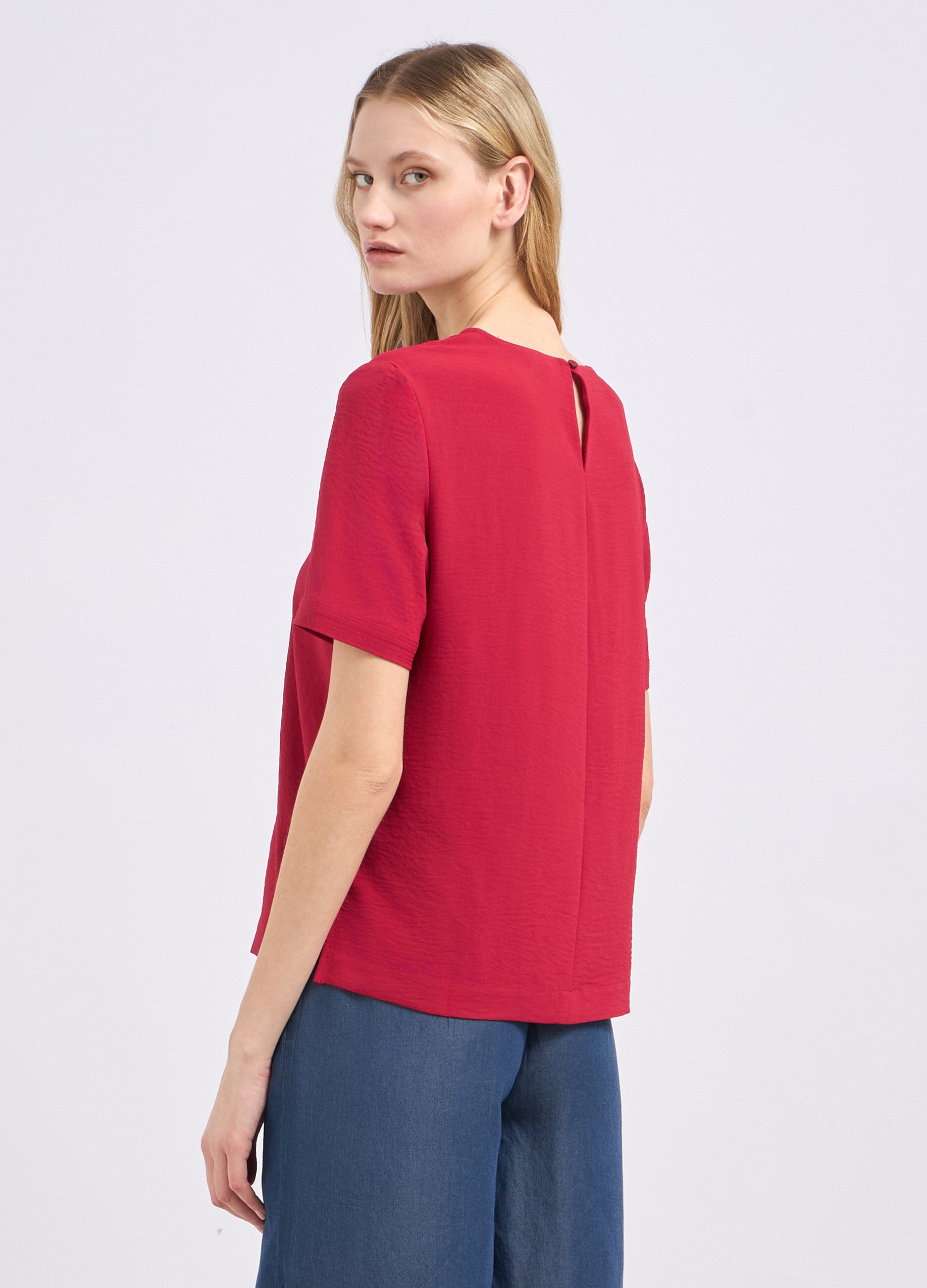Blusa a maniche corte donna_1