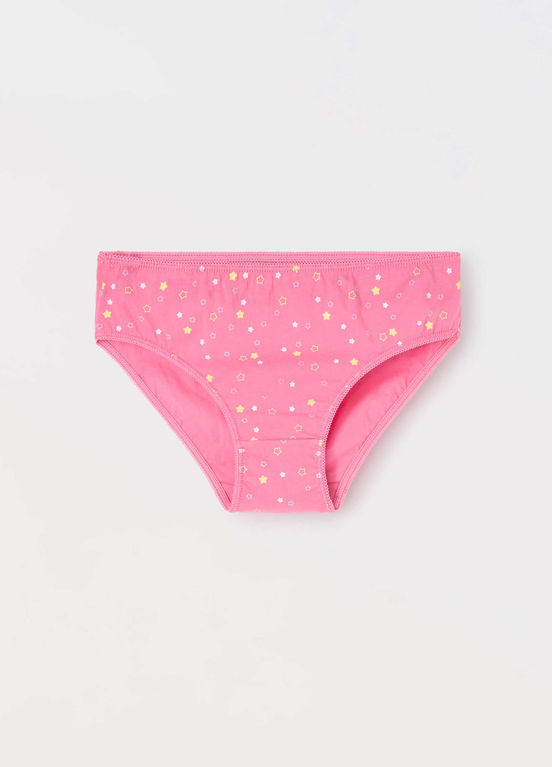 Pack 5 slip in jersey di puro cotone ragazza_0