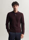Polo a maniche lunghe in piquet di cotone uomo_0
