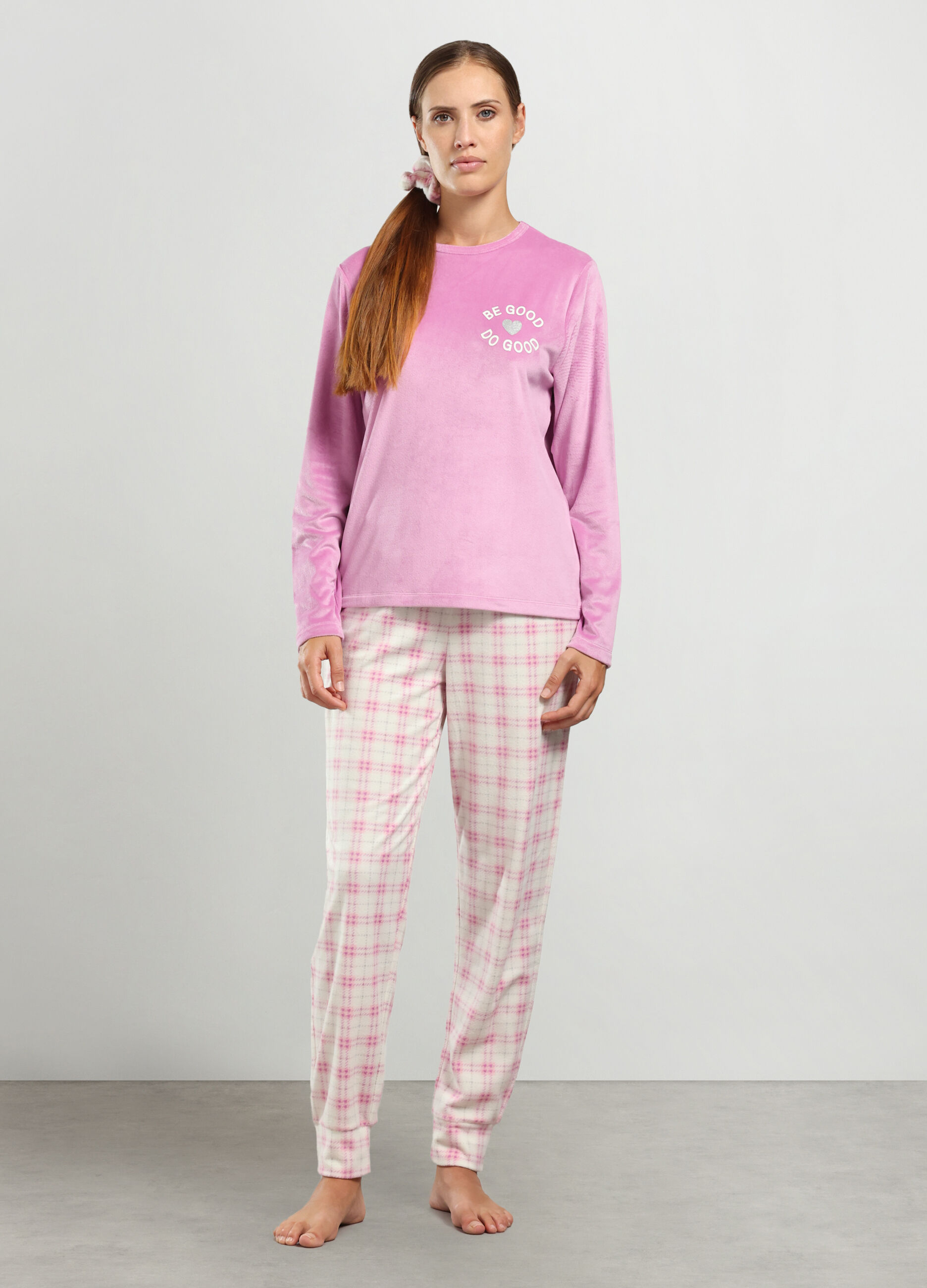 Set pigiama velour donna_0