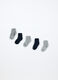 Pack 5 calzini corti misto cotone _1