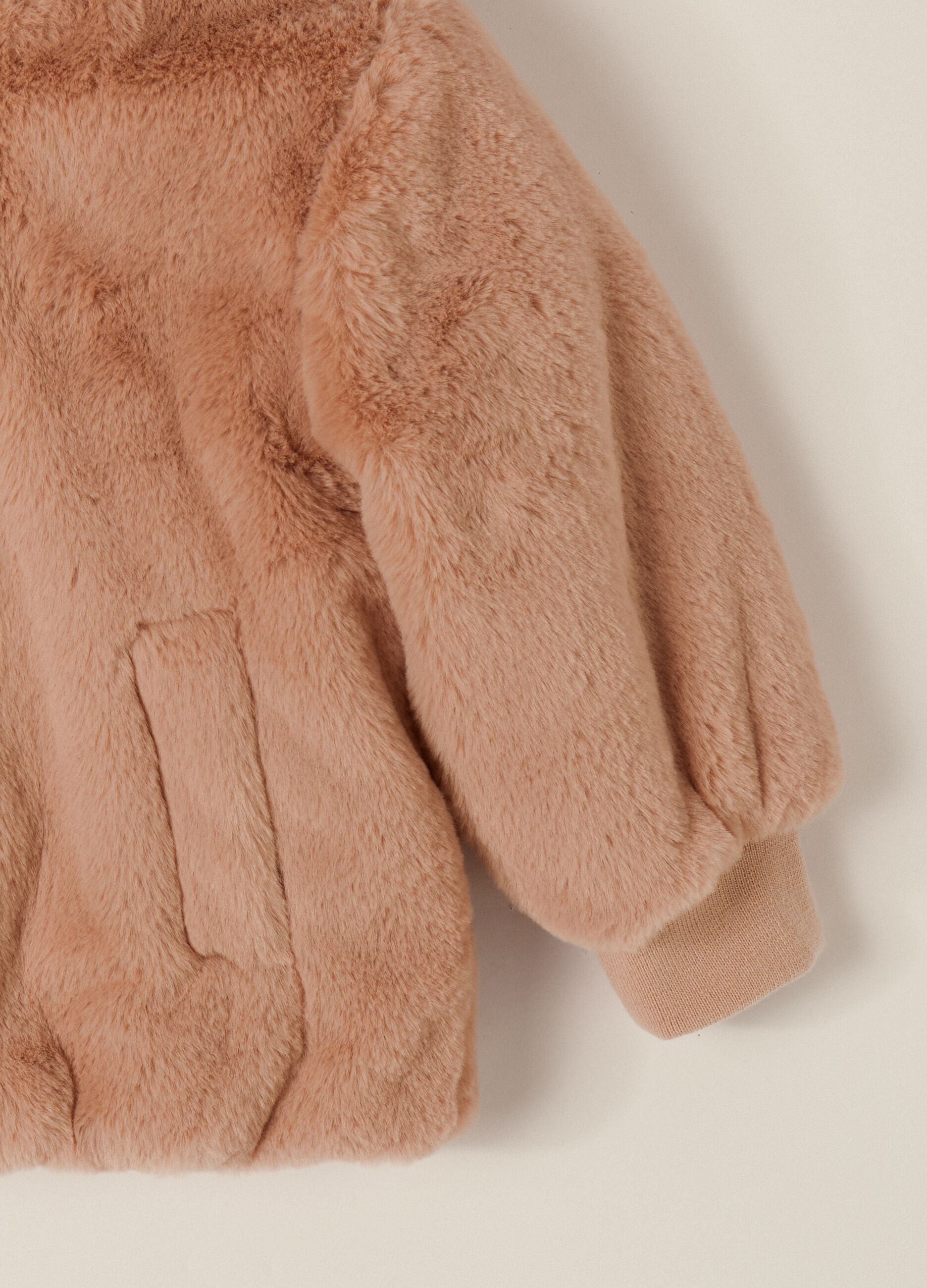 Cappotto in eco fur IANA neonata_3