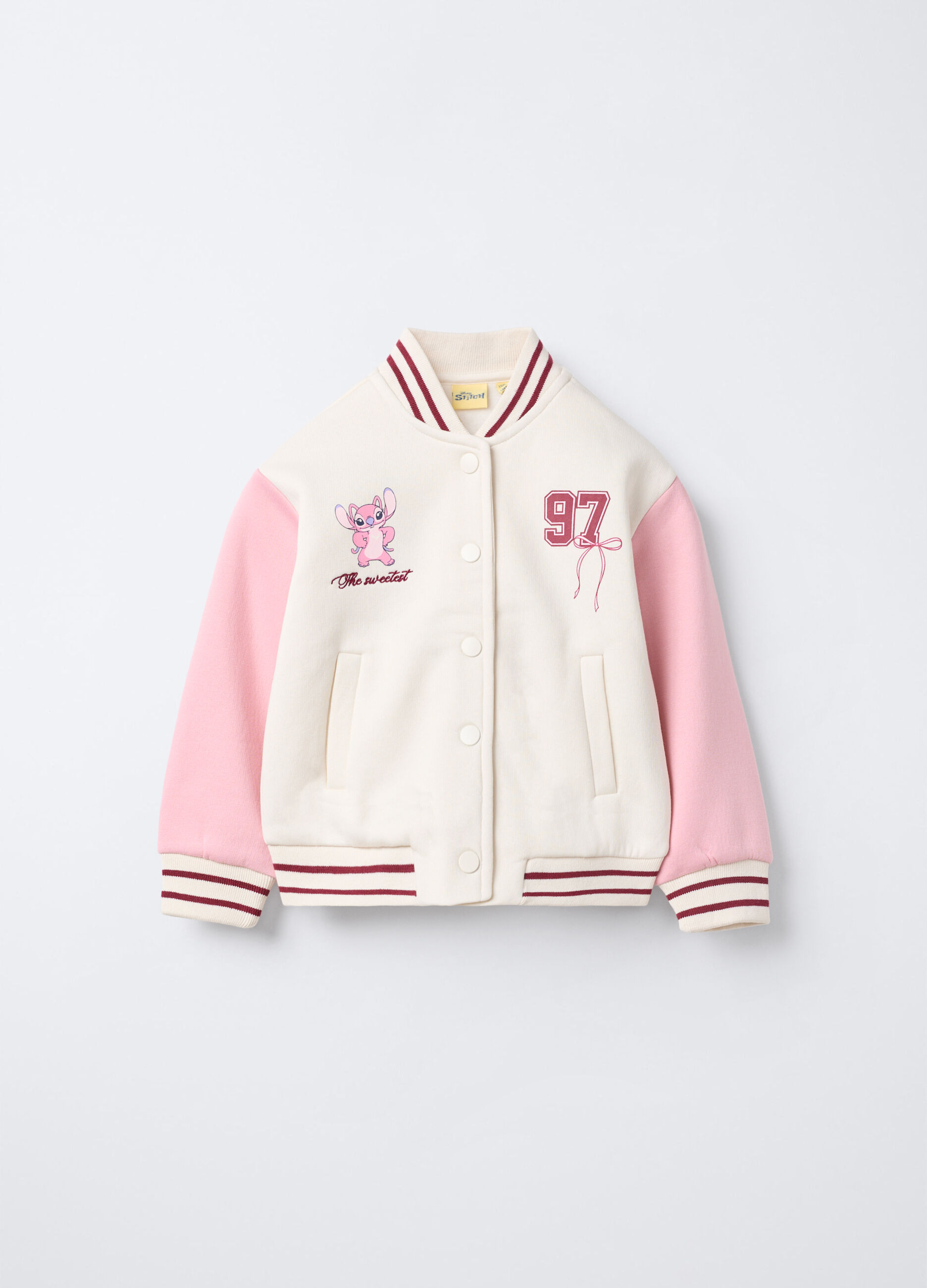 Felpa Disney misto cotone Fit Over bambina_0