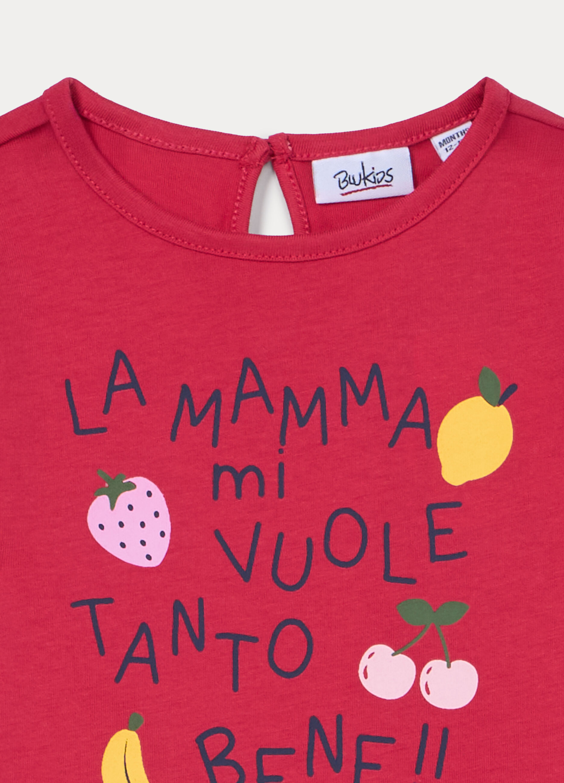 T-shirt in jersey di puro cotone bimba_2