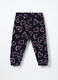 Jogger in french terry di puro cotone neonata_1