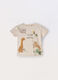 T-shirt in jersey di cotone stretch neonato_0