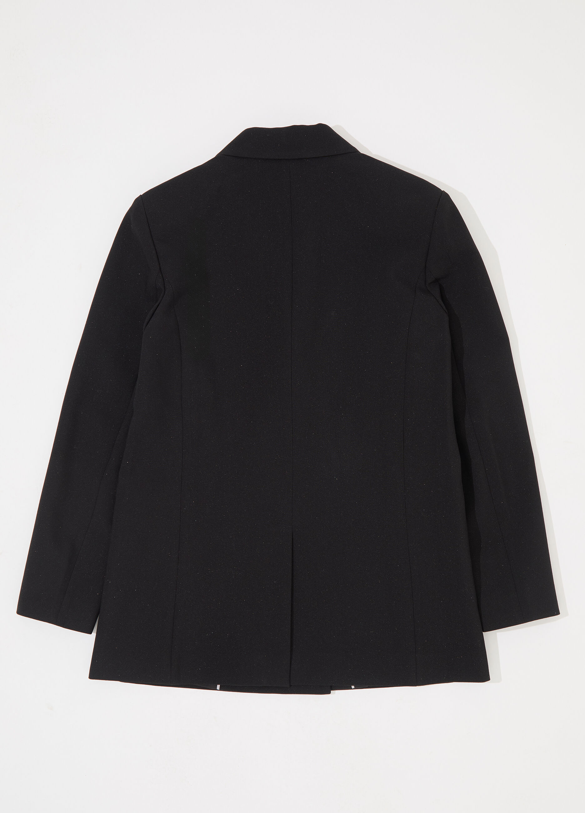 Blazer doppiopetto in twill e filo lurex  donna_5