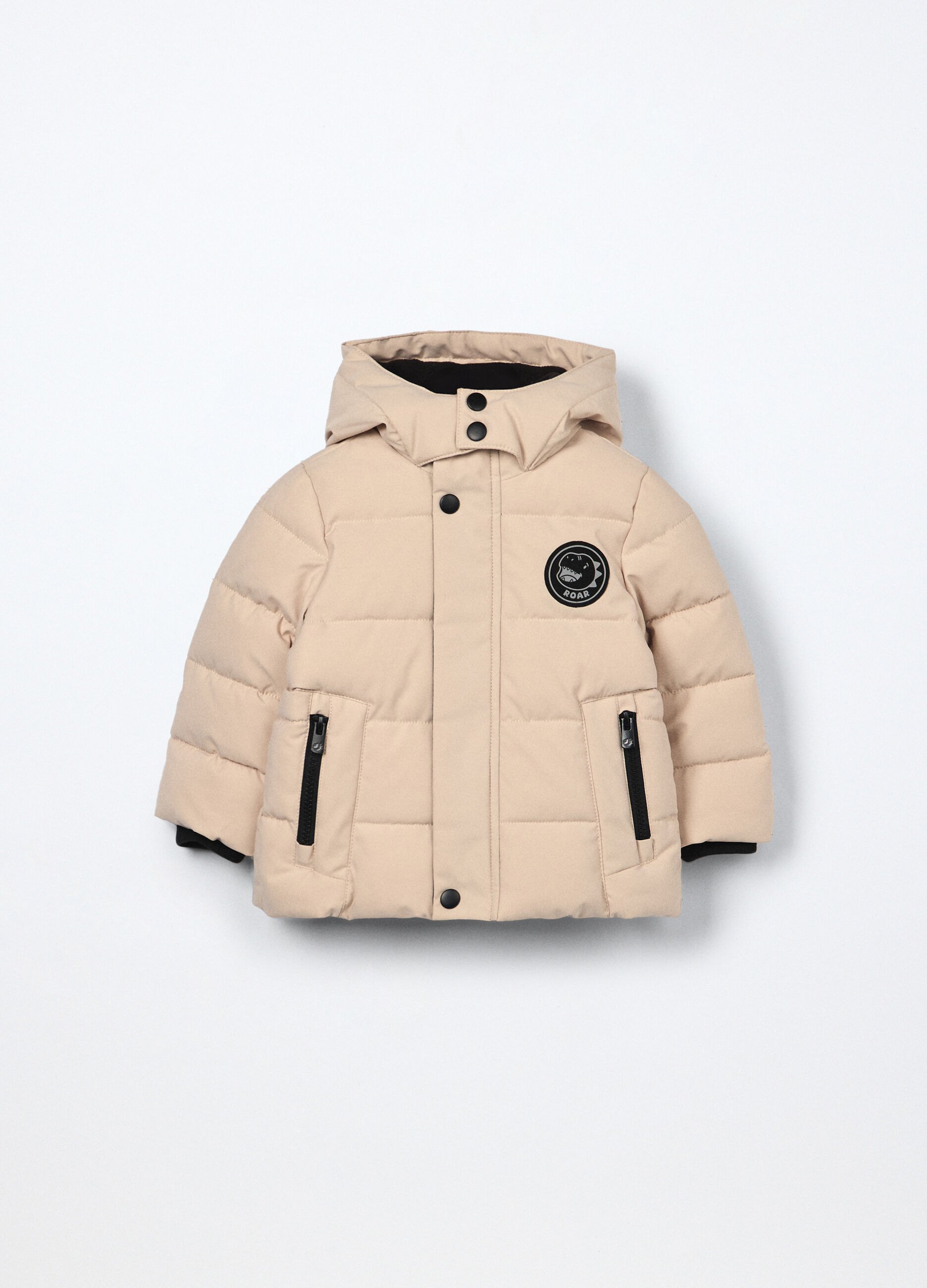 Giubbino imbottito con cappuccio neonato_0