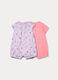 Pack 2 tutine pigiama in jersey di puro cotone _1