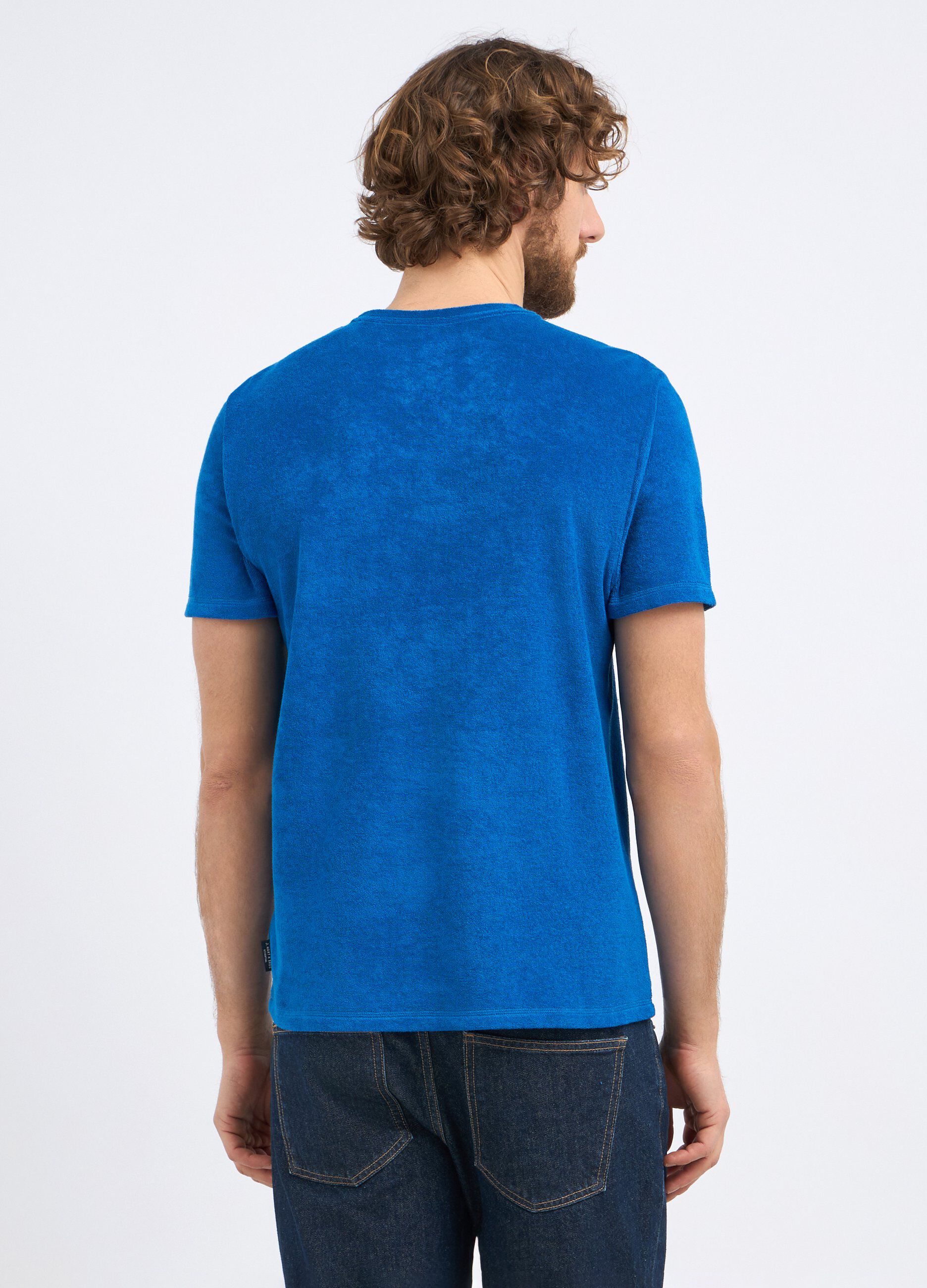 T-shirt in spugna uomo_1