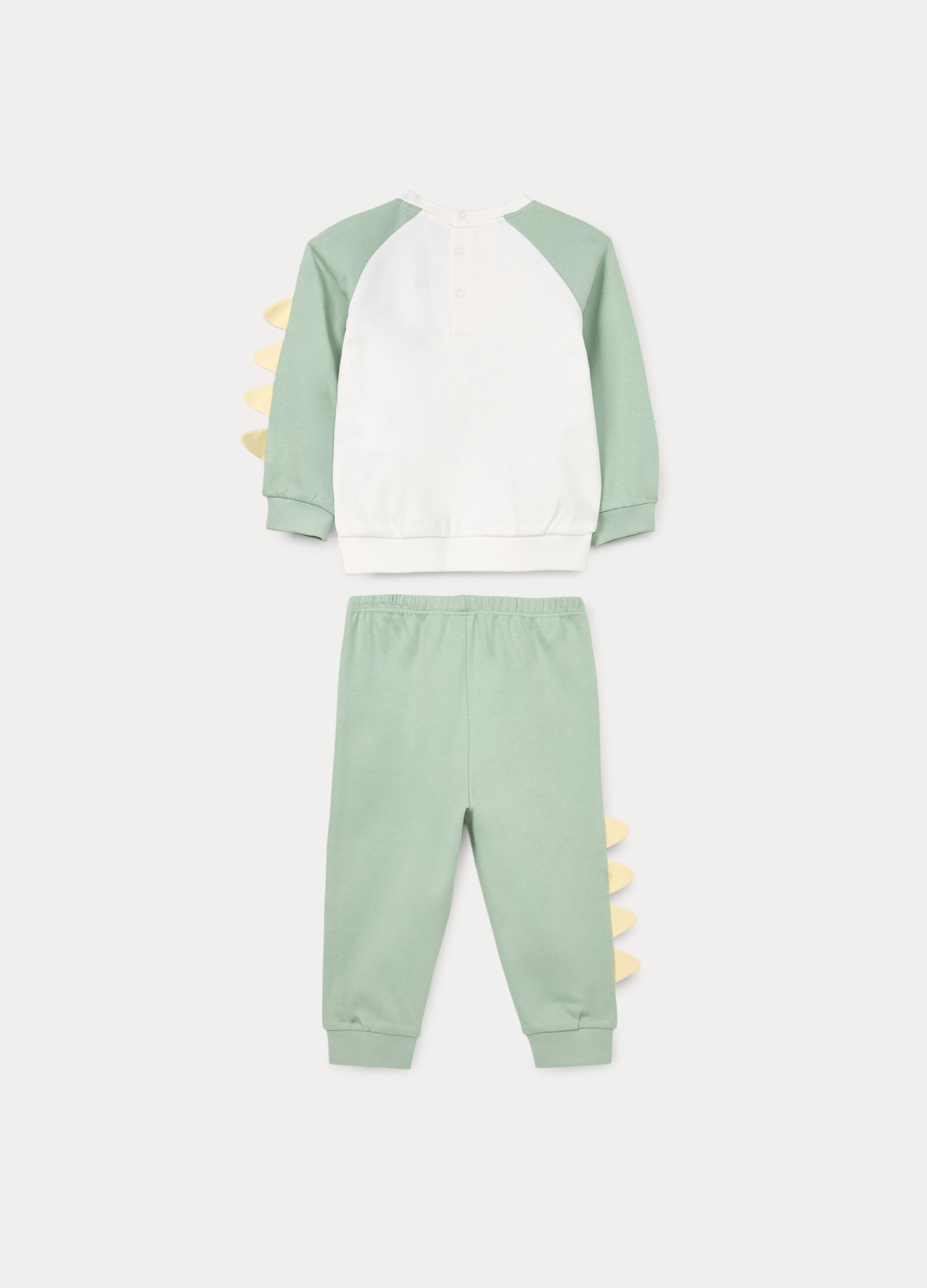 Set pigiama in interlock di puro cotone _1