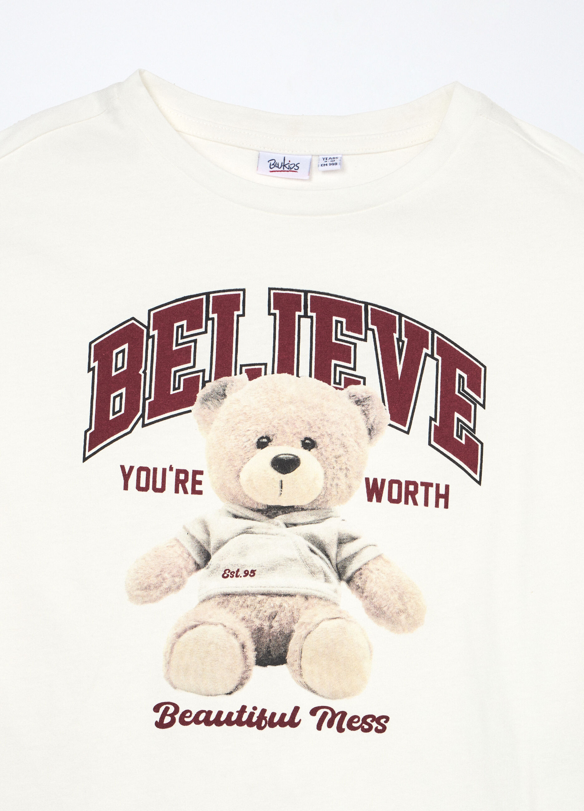 T-shirt in jersey di puro cotone ragazza_2