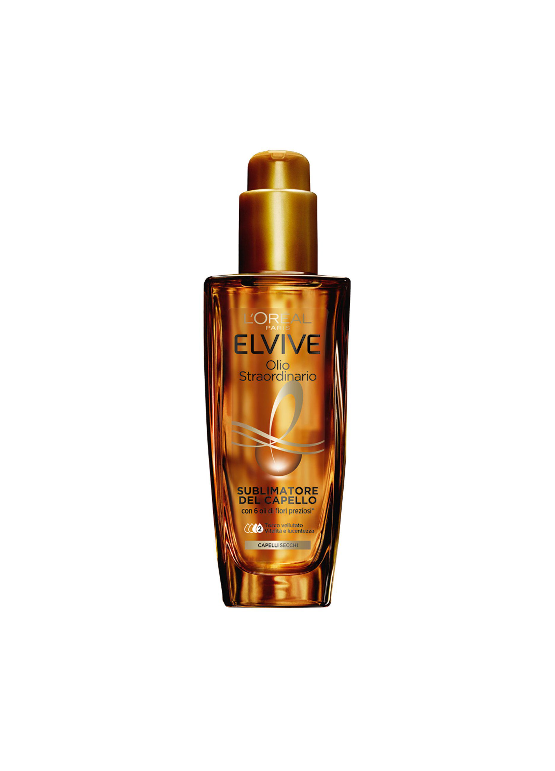 L'Oréal Paris Trattamento Elvive Olio Straordinario, Trattamento Nutriente per Capelli Normali o Secchi, 100 ml.