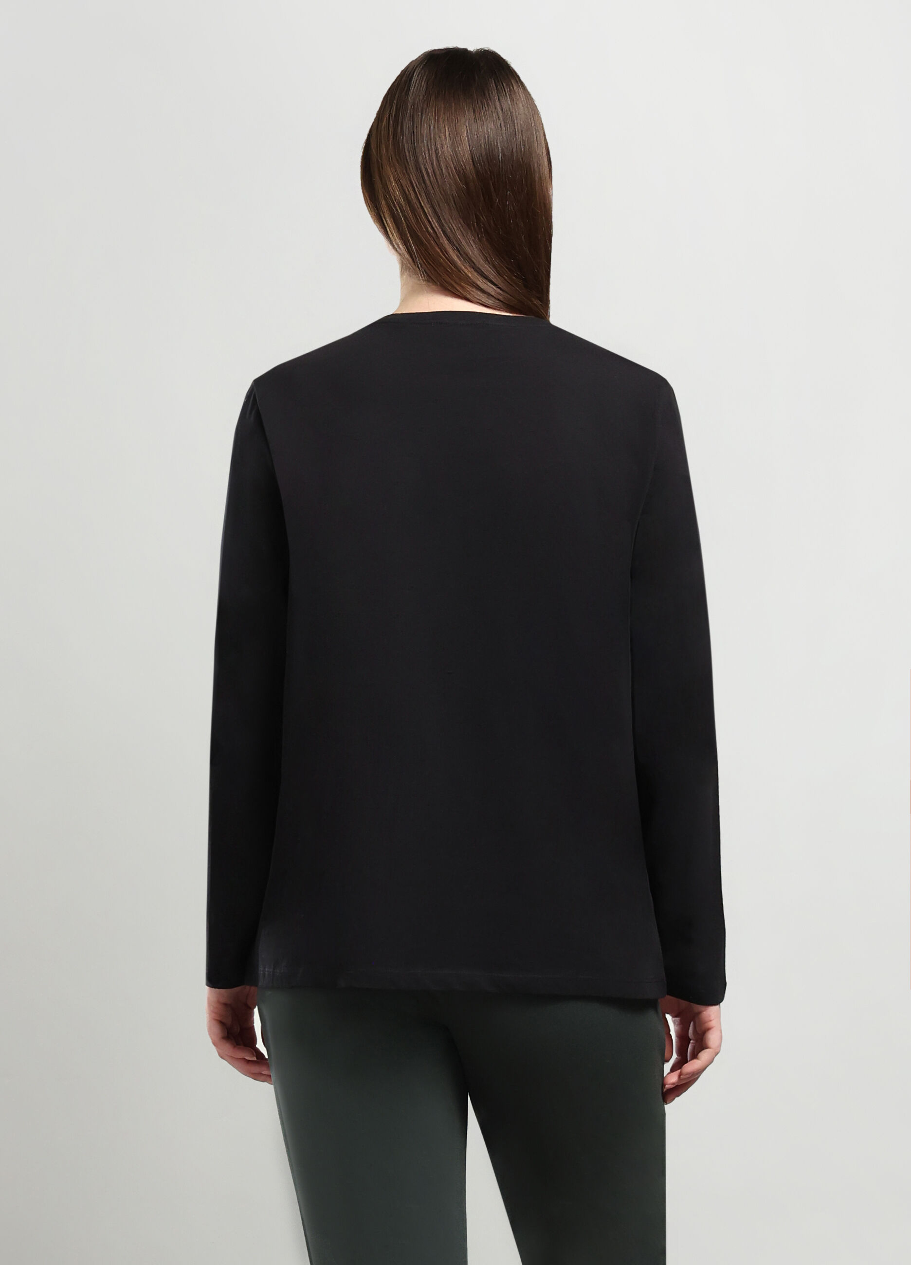 T-shirt in puro cotone donna curvy_1