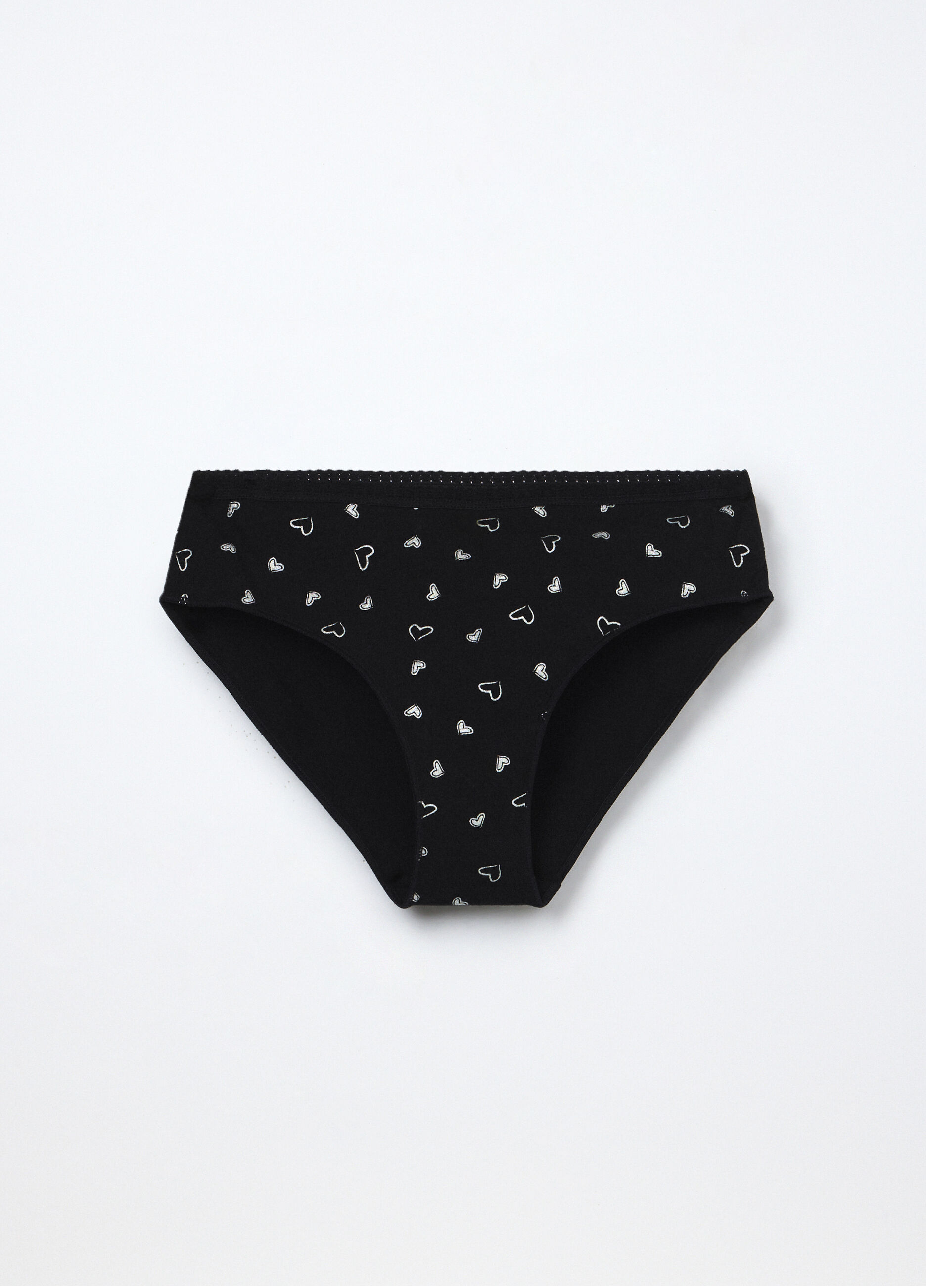 Slip in jersey di cotone stretch ragazza_0