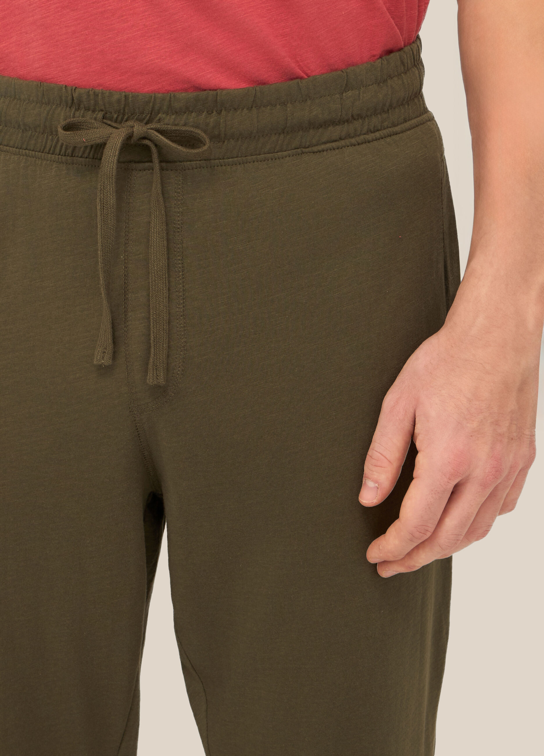 Jogger in cotone mélange uomo_2