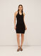 Abito corto in jersey di cotone stretch donna_0
