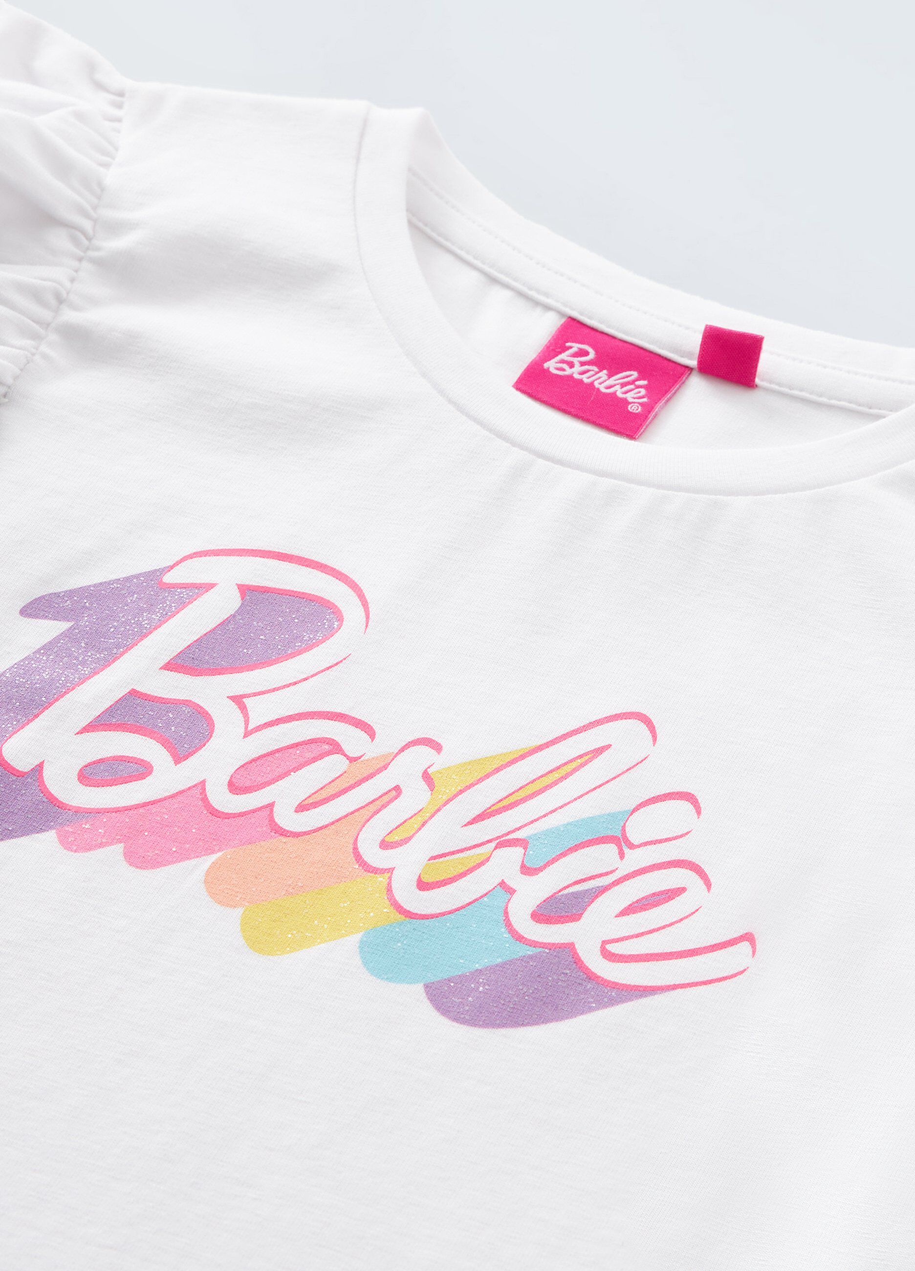 Top in puro cotone stretch bambina_1